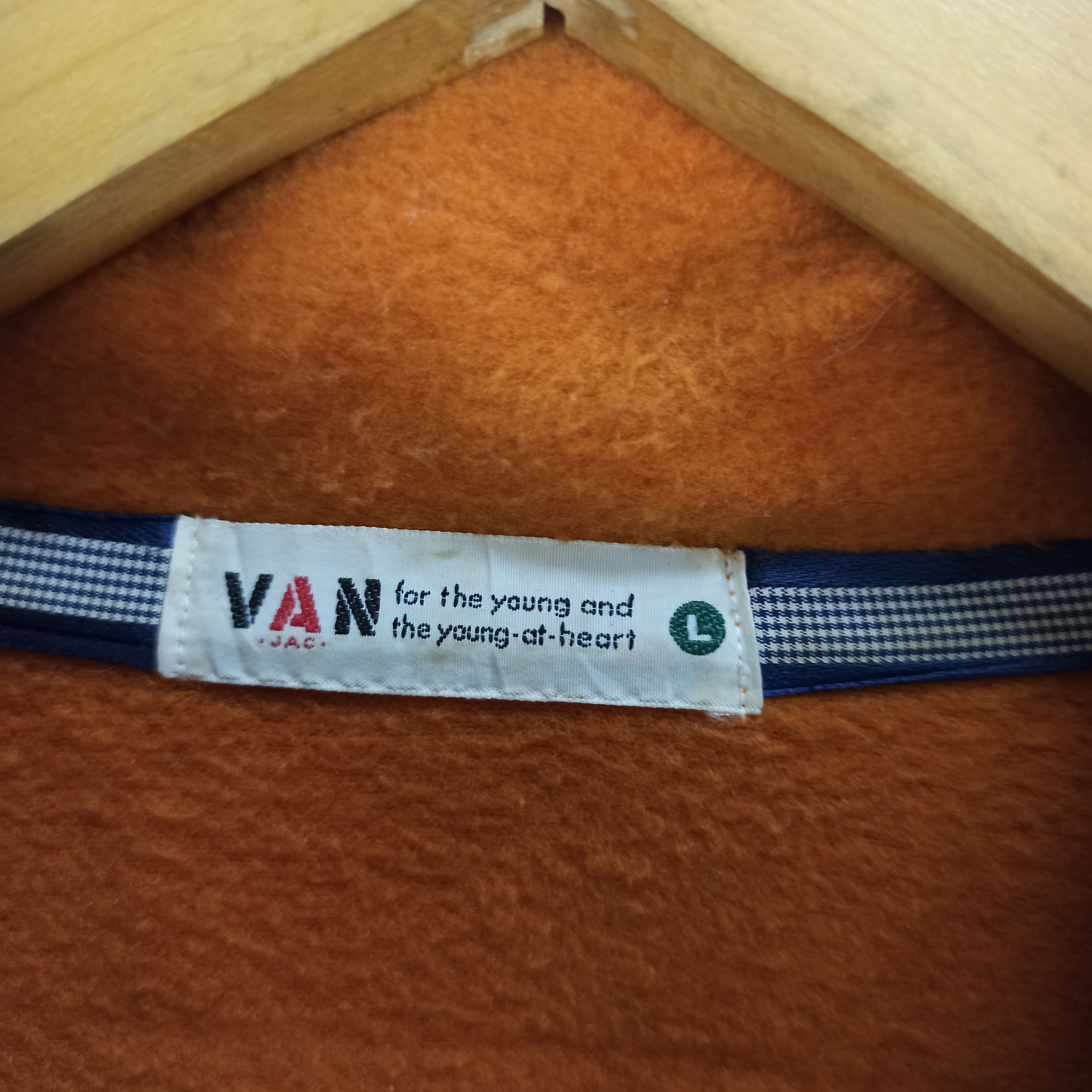 Japanese Brand 🔥Vintage🔥 Van Jac Big Logo Embroidered Spell Out Size US L / EU 52-54 / 3 - 4 Thumbnail
