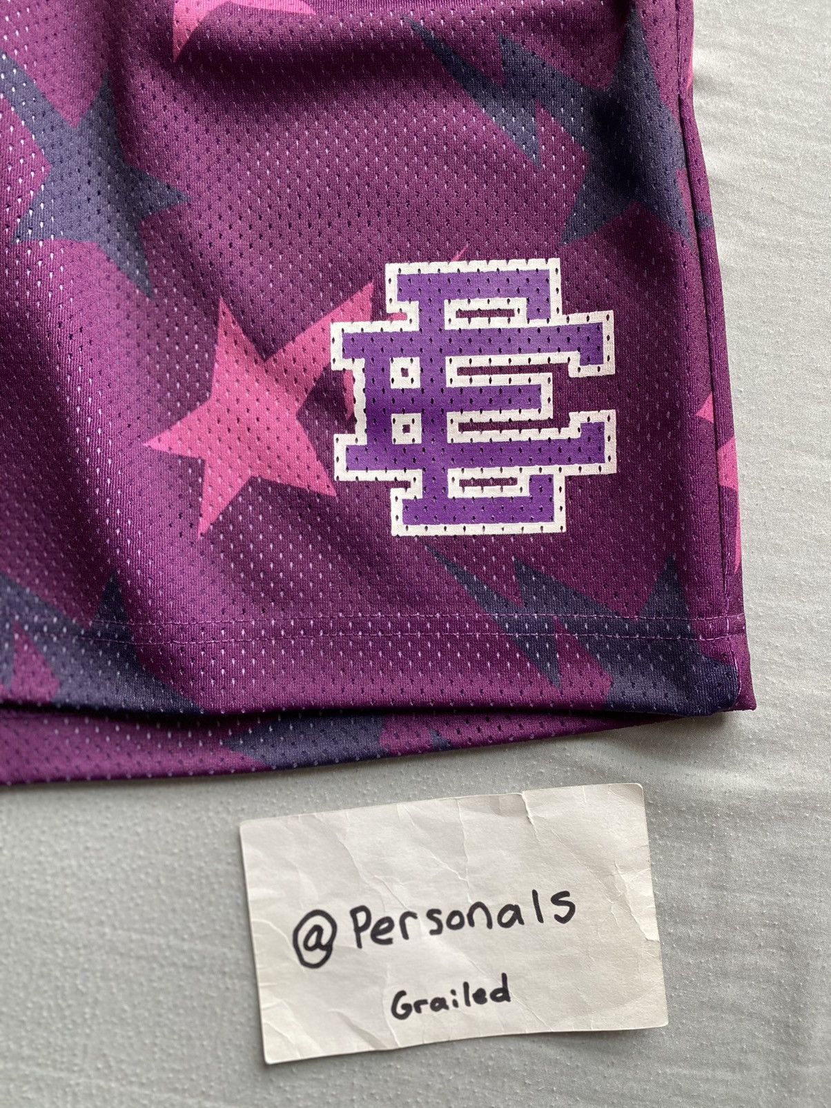 Bape × Eric Emanuel NEW Eric Emanuel x Bape Miami Basic Shorts Large Size US 34 / EU 50 - 2 Thumbnail