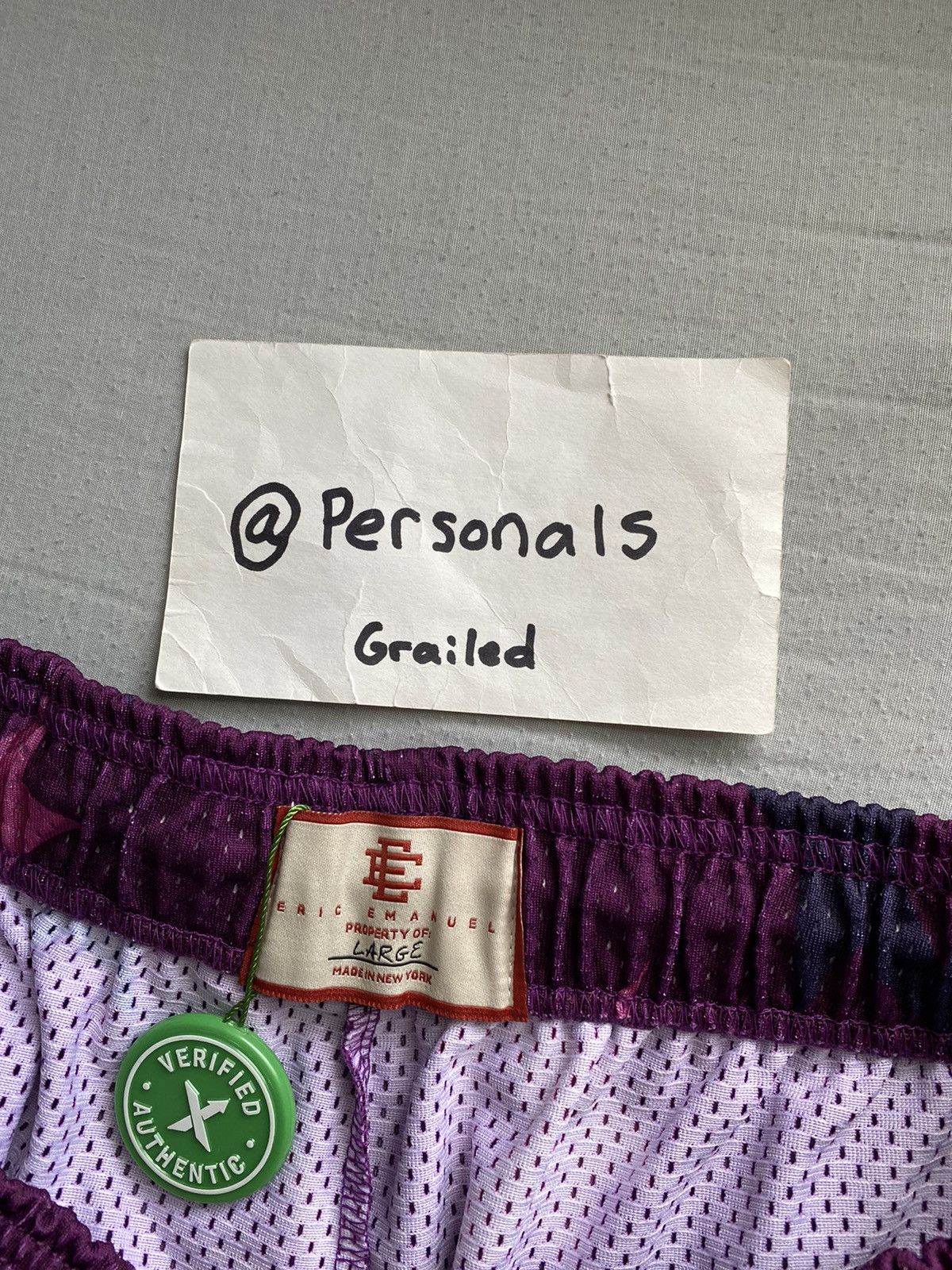 Bape × Eric Emanuel NEW Eric Emanuel x Bape Miami Basic Shorts Large Size US 34 / EU 50 - 9 Thumbnail