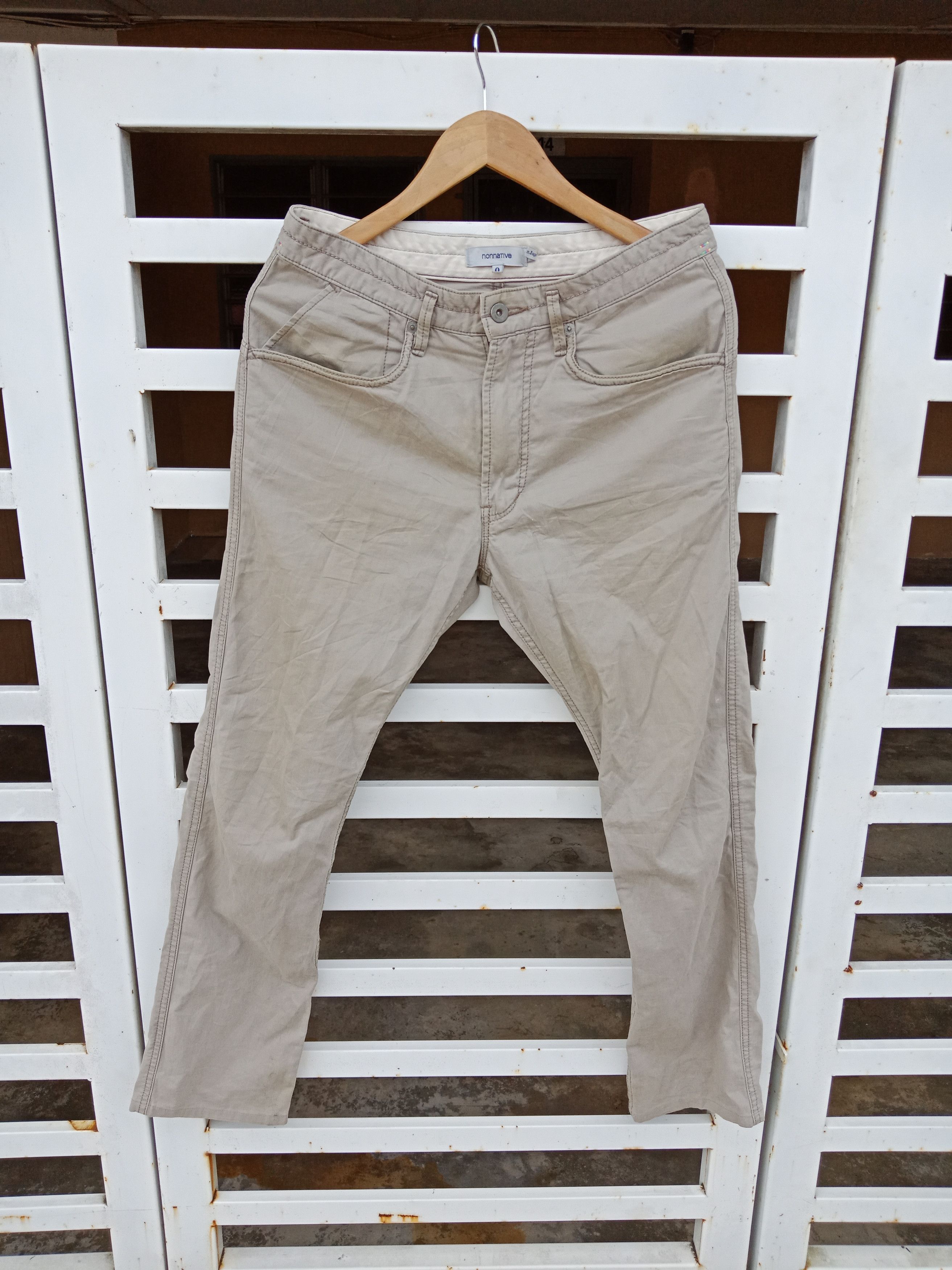 Nonnative Nonnative Japanese Brown Pants Size US 32 / EU 48 - 1 Thumbnail