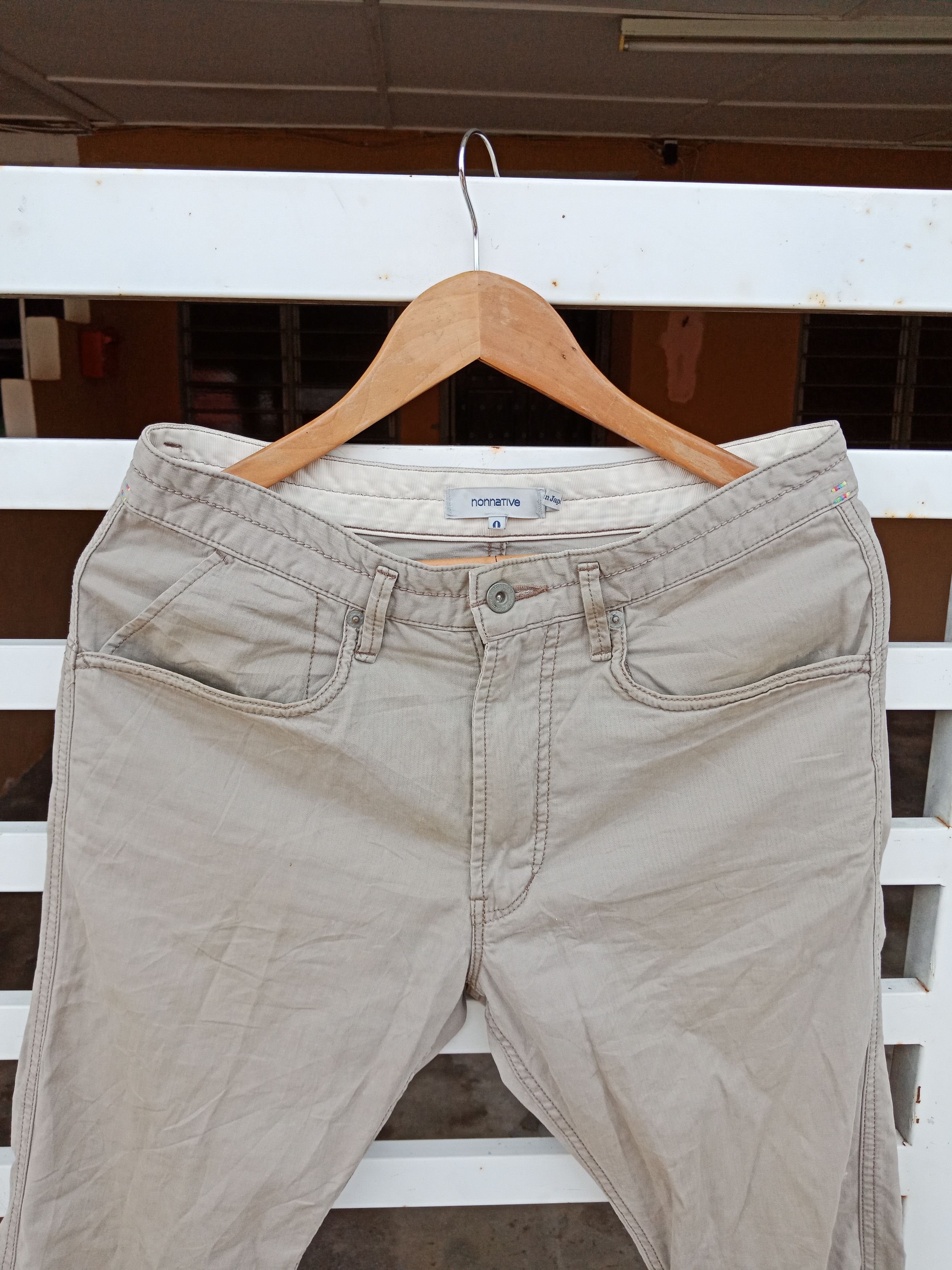 Nonnative Nonnative Japanese Brown Pants Size US 32 / EU 48 - 5 Thumbnail