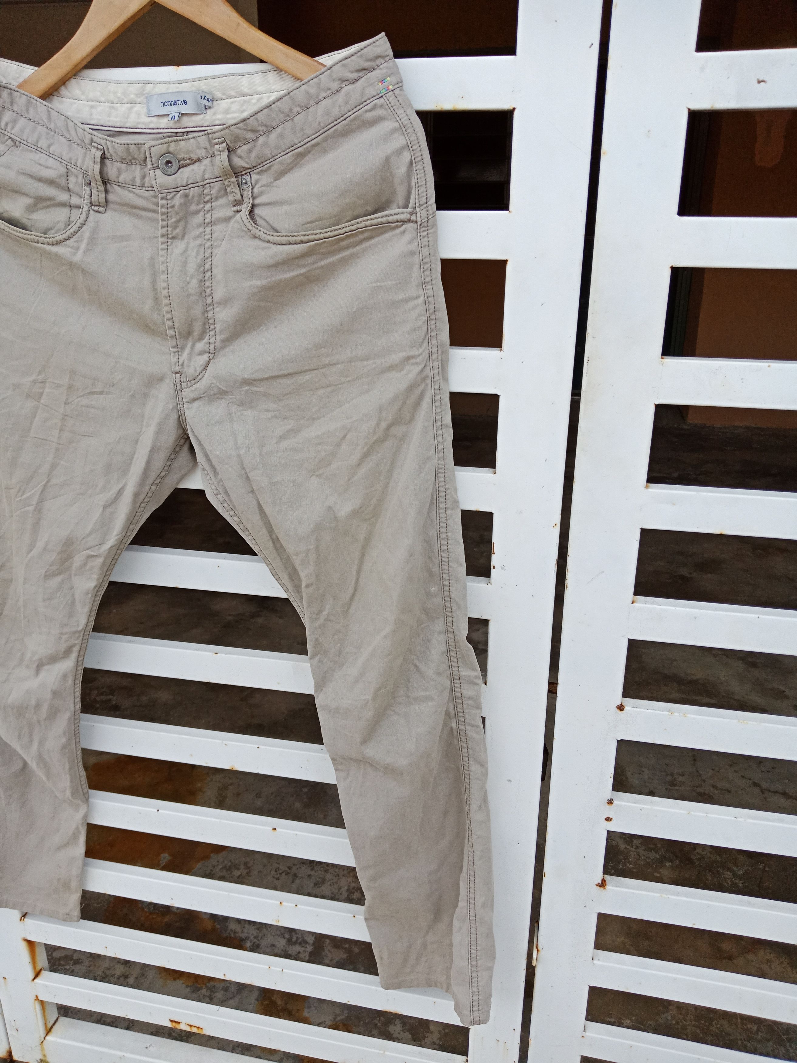 Nonnative Nonnative Japanese Brown Pants Size US 32 / EU 48 - 4 Thumbnail