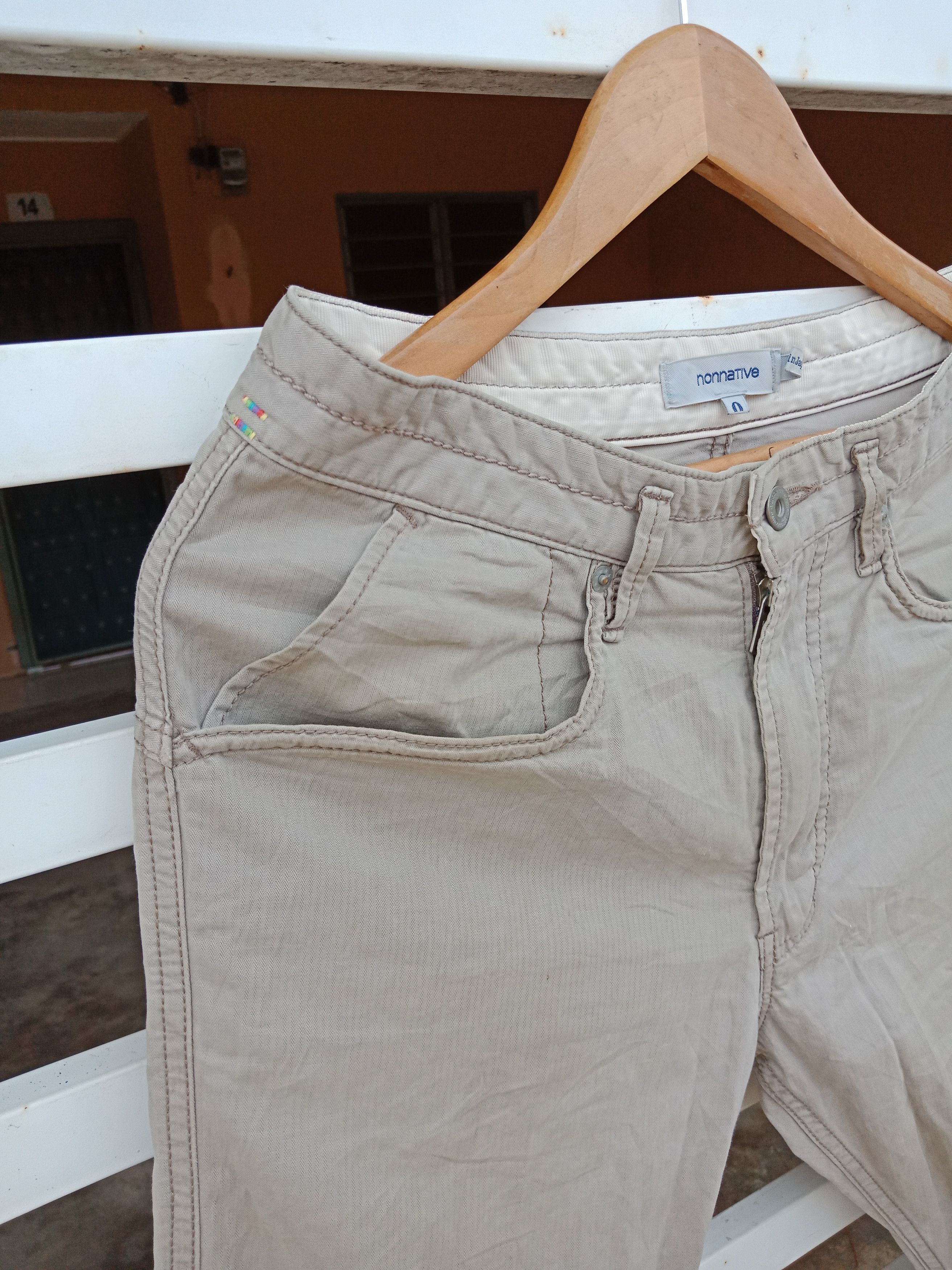 Nonnative Nonnative Japanese Brown Pants Size US 32 / EU 48 - 6 Thumbnail