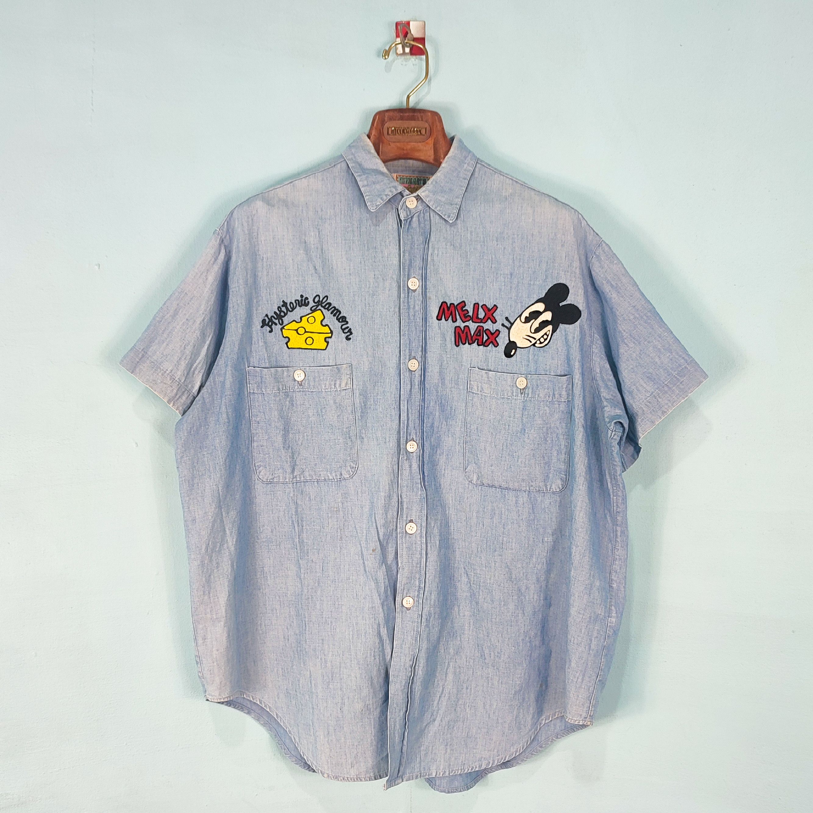 Hysteric Glamour 90's HYSTERIC GLAMOUR MELX MAX MOUSE Size US L / EU 52-54 / 3 - 1 Thumbnail