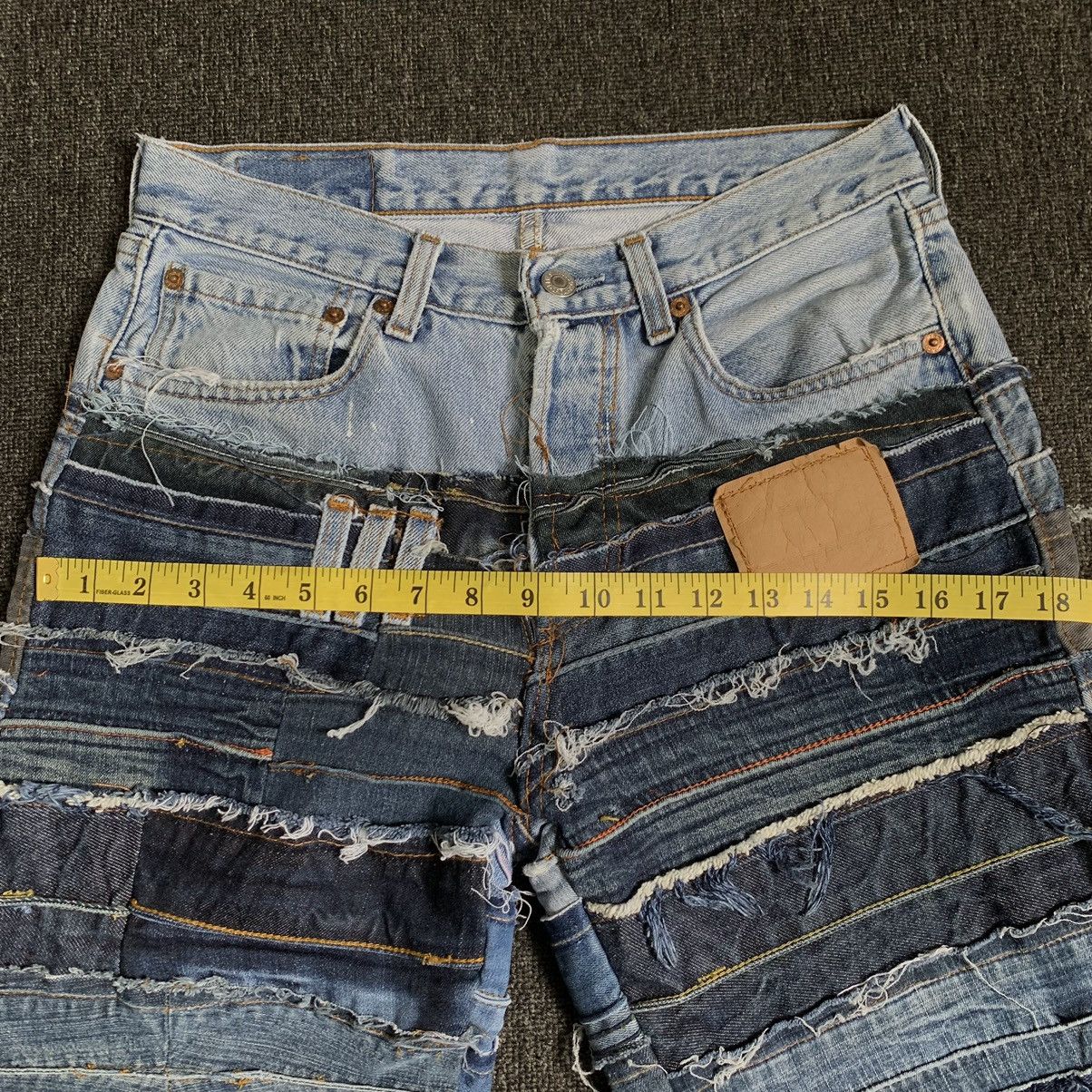 Levi's Vintage Clothing Reconstructed Levis Hagi Jeans Hysteric Glamour Style Size US 30 / EU 46 - 16 Thumbnail