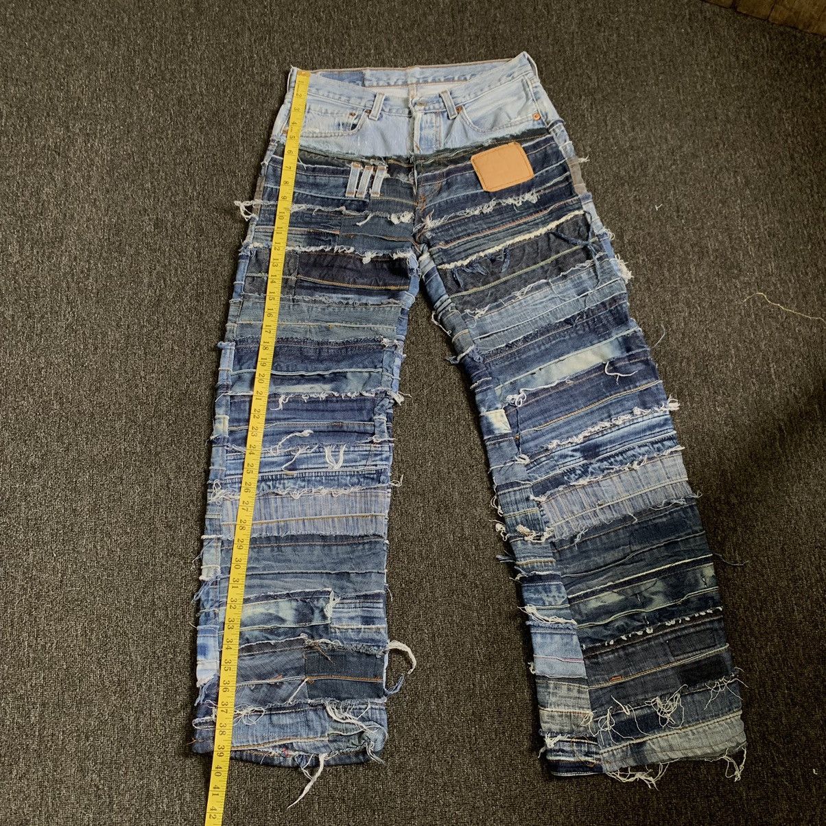 Levi's Vintage Clothing Reconstructed Levis Hagi Jeans Hysteric Glamour Style Size US 30 / EU 46 - 20 Thumbnail