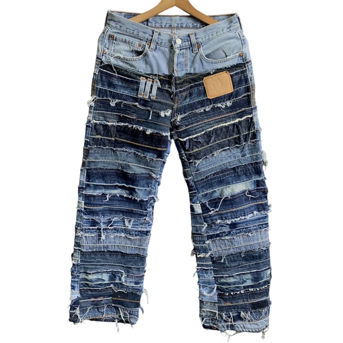 Levi's Vintage Clothing Reconstructed Levis Hagi Jeans Hysteric Glamour Style Size US 30 / EU 46 - 1 Thumbnail