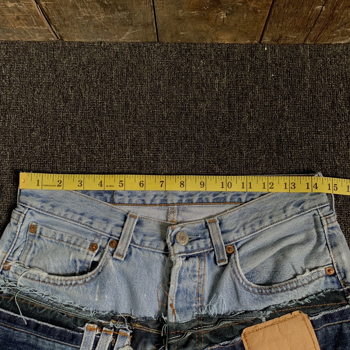 Levi's Vintage Clothing Reconstructed Levis Hagi Jeans Hysteric Glamour Style Size US 30 / EU 46 - 15 Thumbnail