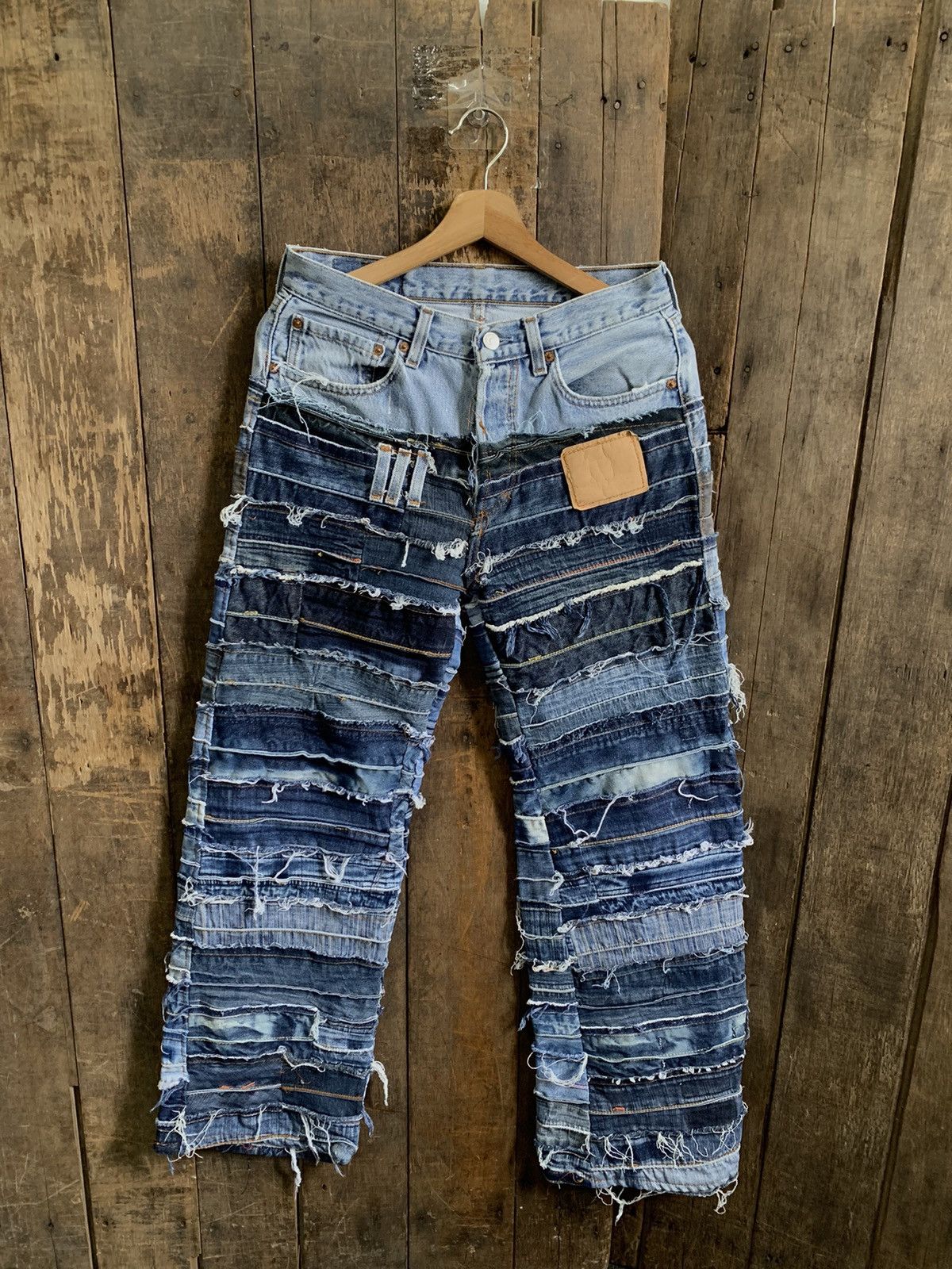 Levi's Vintage Clothing Reconstructed Levis Hagi Jeans Hysteric Glamour Style Size US 30 / EU 46 - 23 Thumbnail