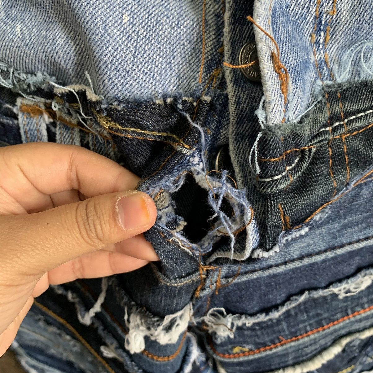 Levi's Vintage Clothing Reconstructed Levis Hagi Jeans Hysteric Glamour Style Size US 30 / EU 46 - 8 Thumbnail