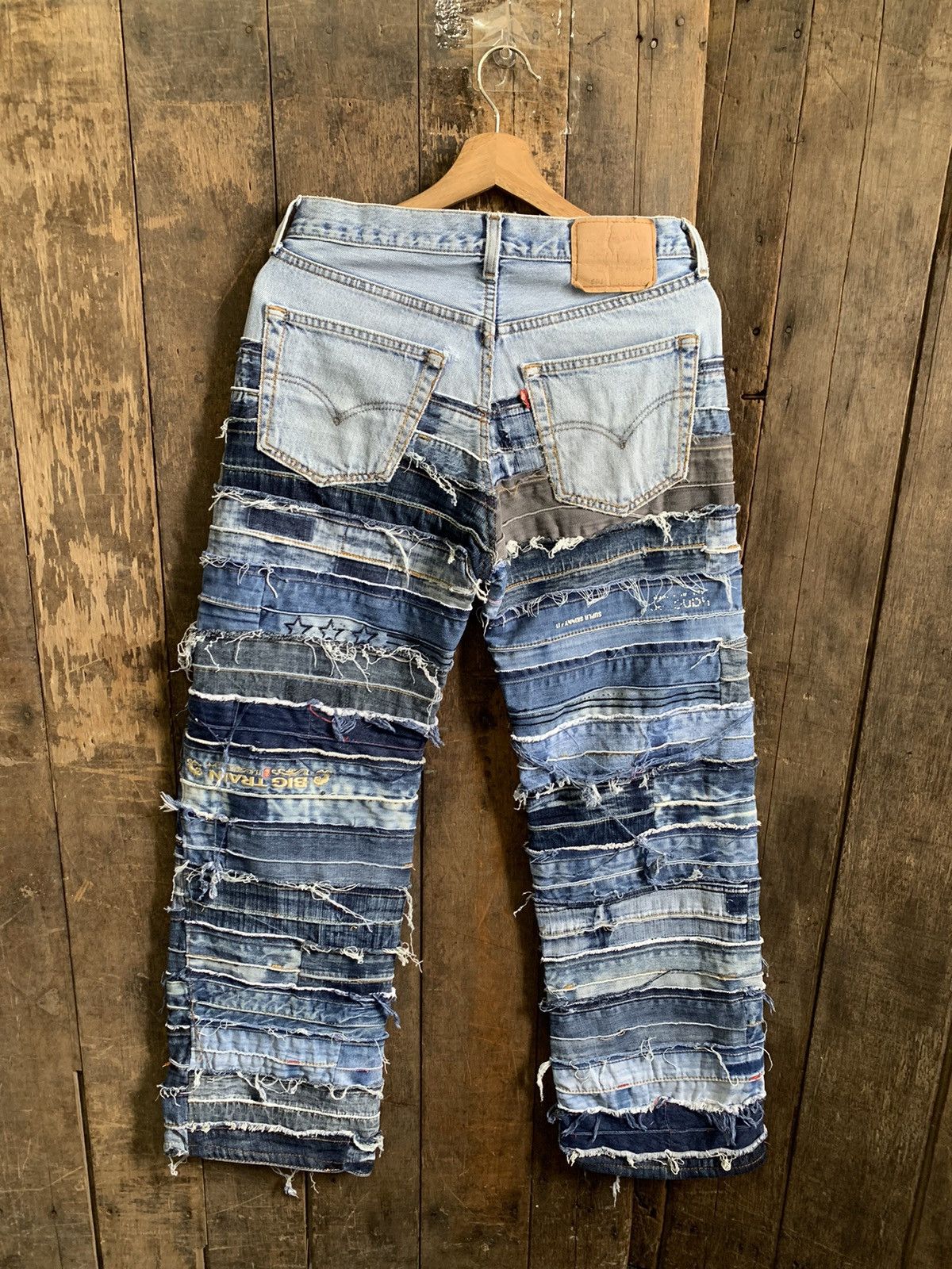 Levi's Vintage Clothing Reconstructed Levis Hagi Jeans Hysteric Glamour Style Size US 30 / EU 46 - 22 Thumbnail