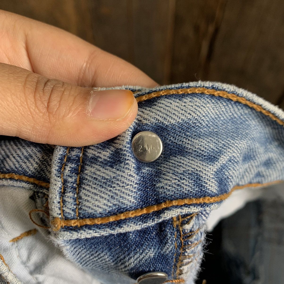Levi's Vintage Clothing Reconstructed Levis Hagi Jeans Hysteric Glamour Style Size US 30 / EU 46 - 14 Thumbnail