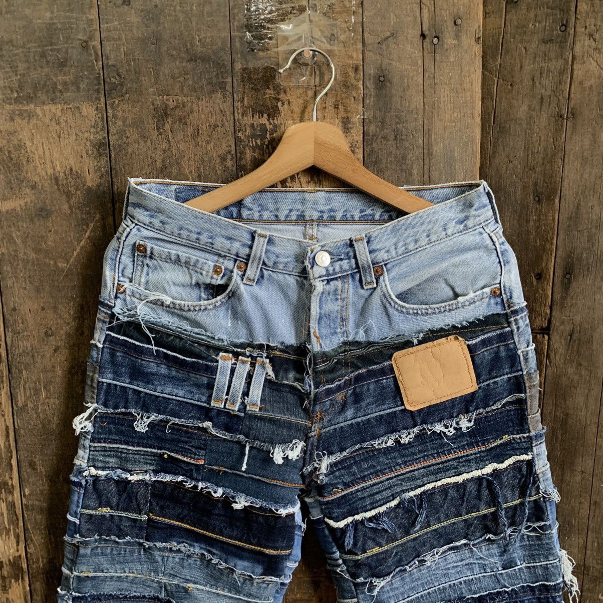 Levi's Vintage Clothing Reconstructed Levis Hagi Jeans Hysteric Glamour Style Size US 30 / EU 46 - 3 Thumbnail