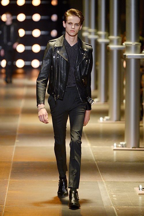 Hedi Slimane × Saint Laurent Paris Grail Saint Laurent boots 2014 40.5 8 leather Size US 8 / EU 41 - 3 Thumbnail