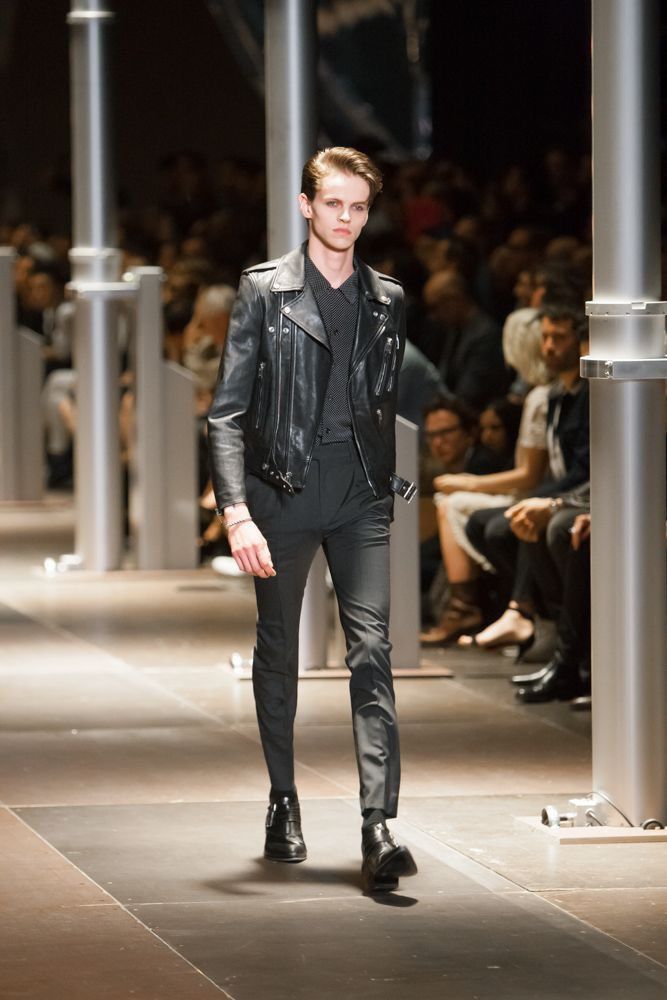 Hedi Slimane × Saint Laurent Paris Grail Saint Laurent boots 2014 40.5 8 leather Size US 8 / EU 41 - 2 Thumbnail