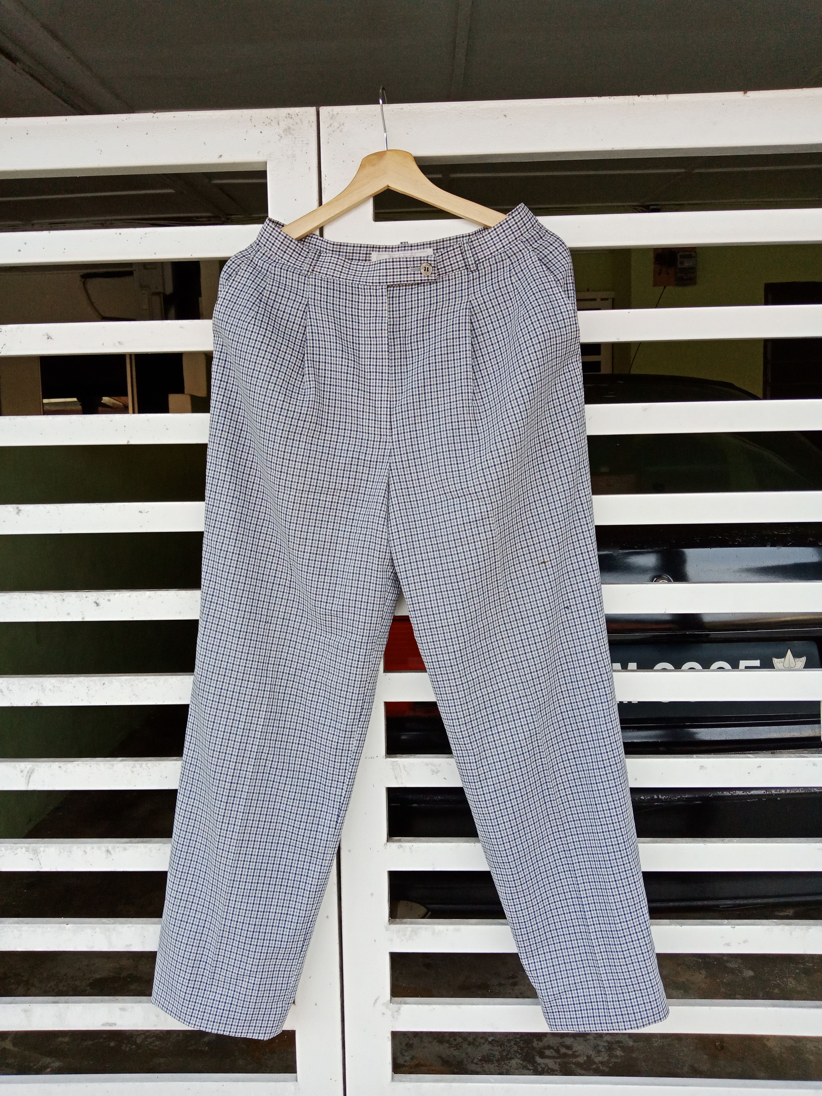 Burberry Burberrys Checker Pants Size US 28 / EU 44 - 2 Thumbnail