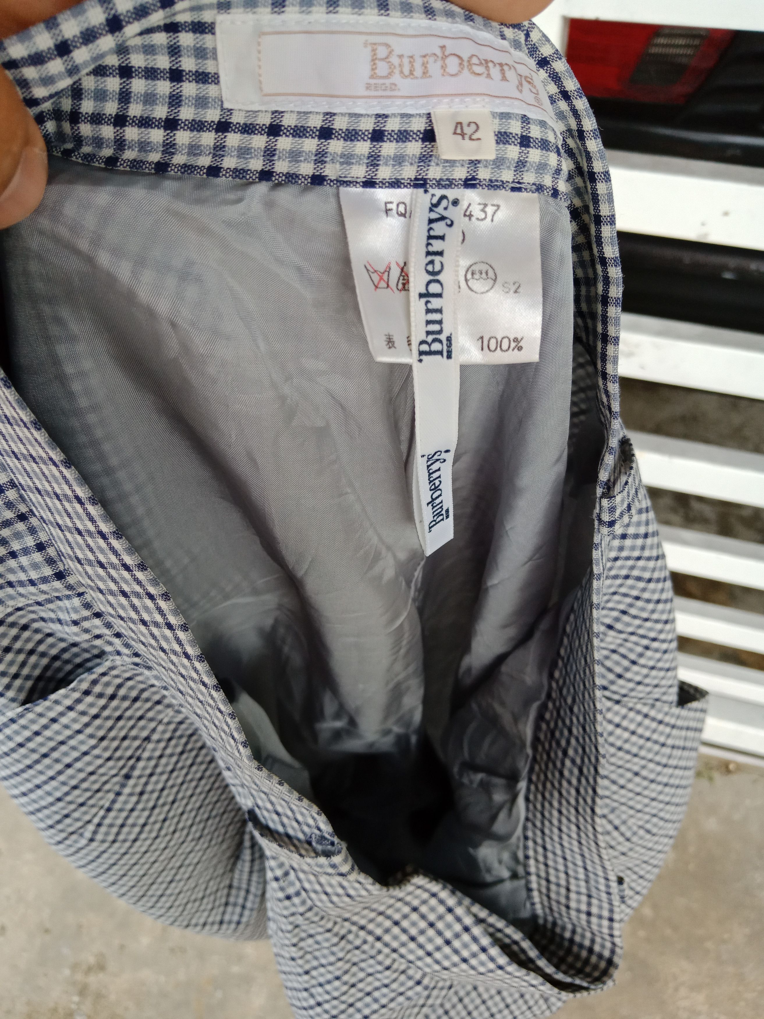 Burberry Burberrys Checker Pants Size US 28 / EU 44 - 14 Thumbnail