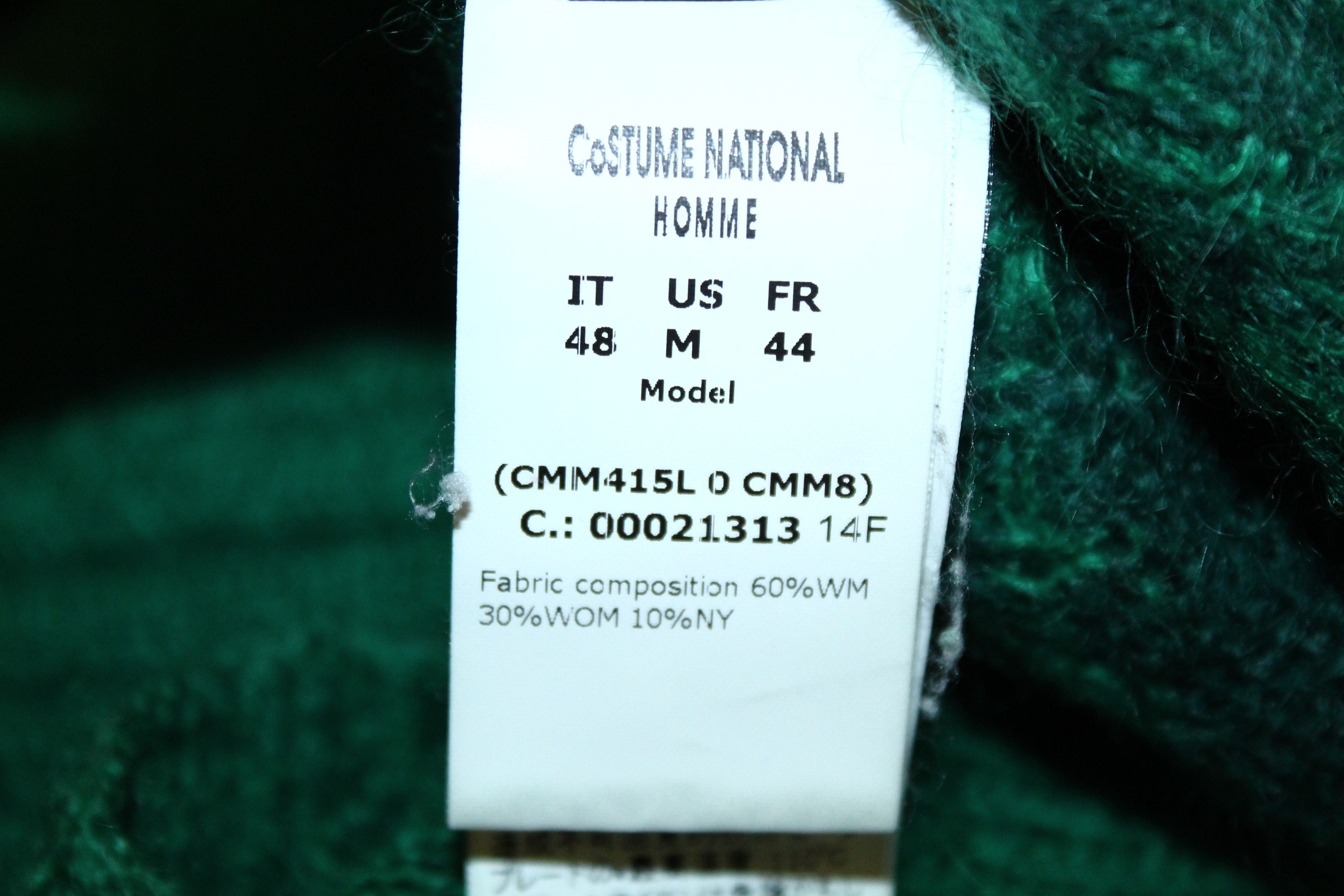 Costume National CoSTUME NATIONAL HOMME Mohair Gradient Crew Sweater Size US M / EU 48-50 / 2 - 10 Thumbnail
