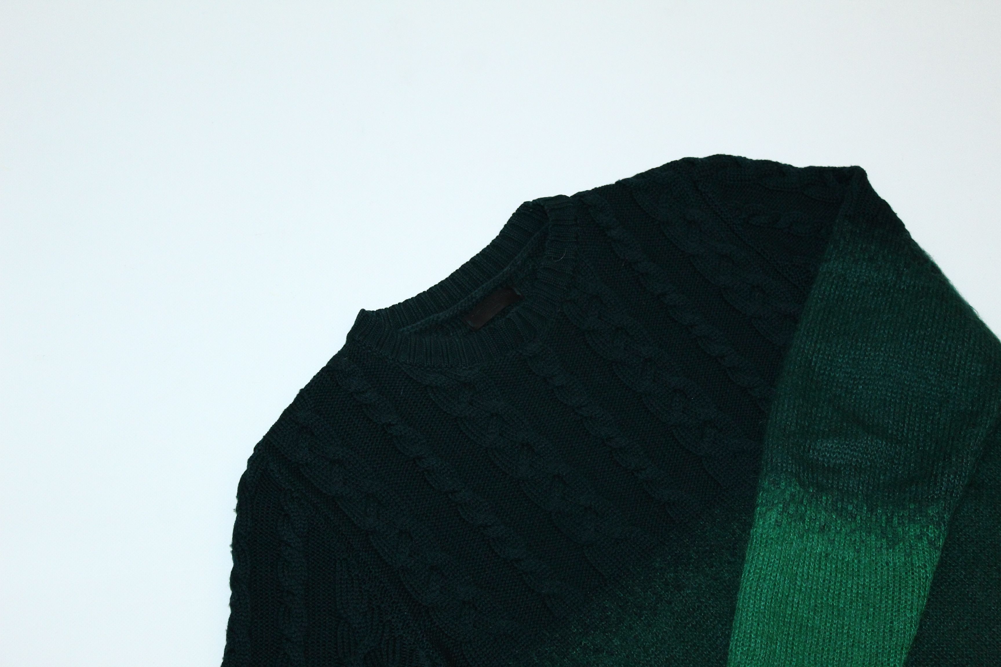 Costume National CoSTUME NATIONAL HOMME Mohair Gradient Crew Sweater Size US M / EU 48-50 / 2 - 7 Thumbnail