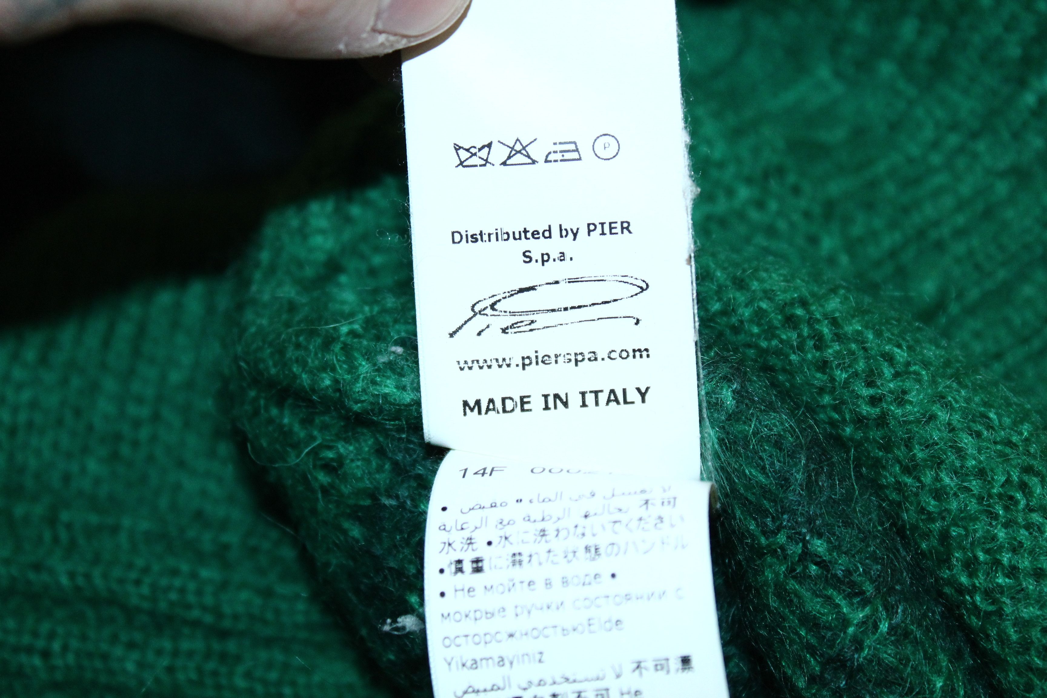 Costume National CoSTUME NATIONAL HOMME Mohair Gradient Crew Sweater Size US M / EU 48-50 / 2 - 11 Thumbnail