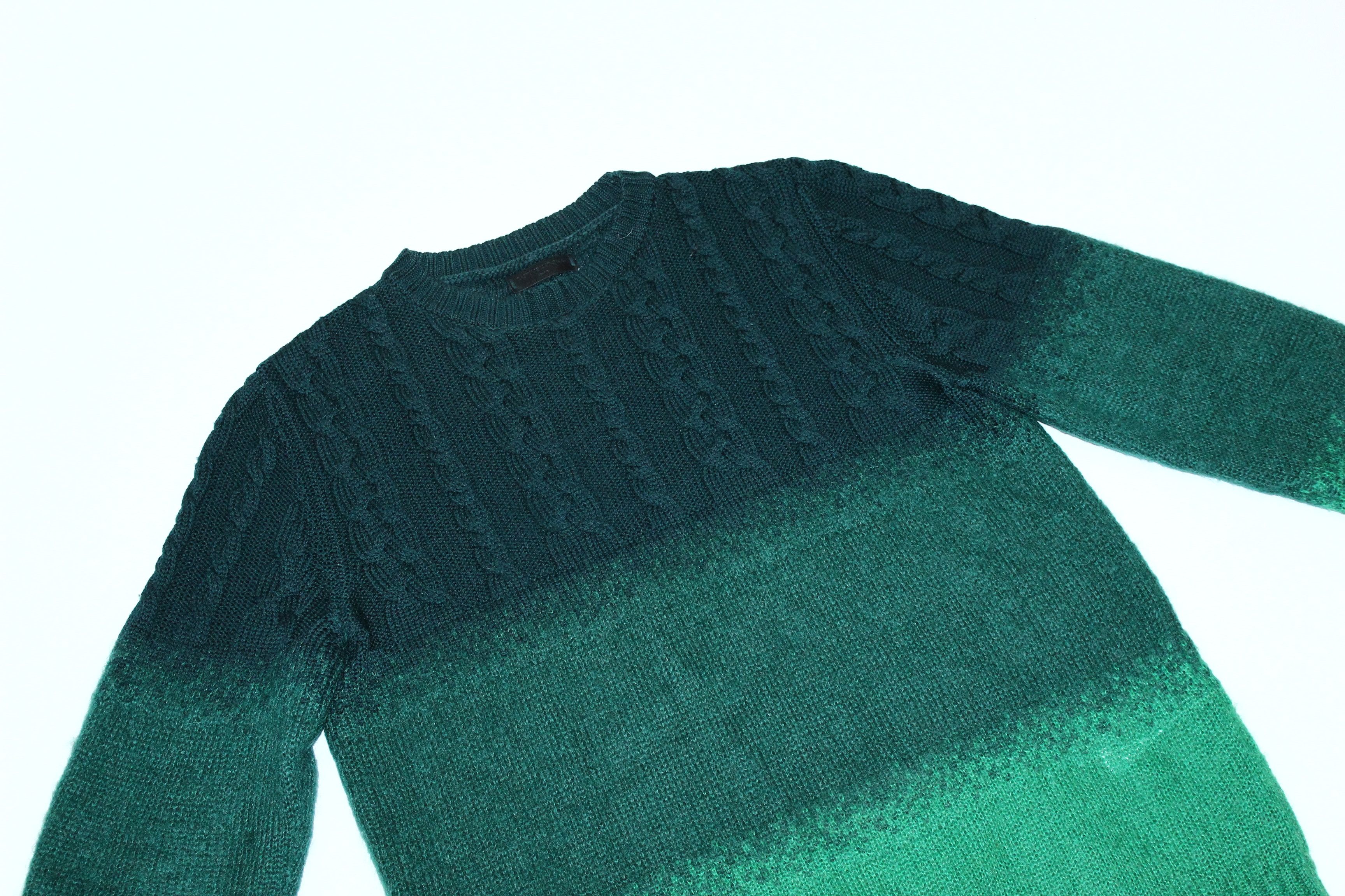 Costume National CoSTUME NATIONAL HOMME Mohair Gradient Crew Sweater Size US M / EU 48-50 / 2 - 3 Thumbnail