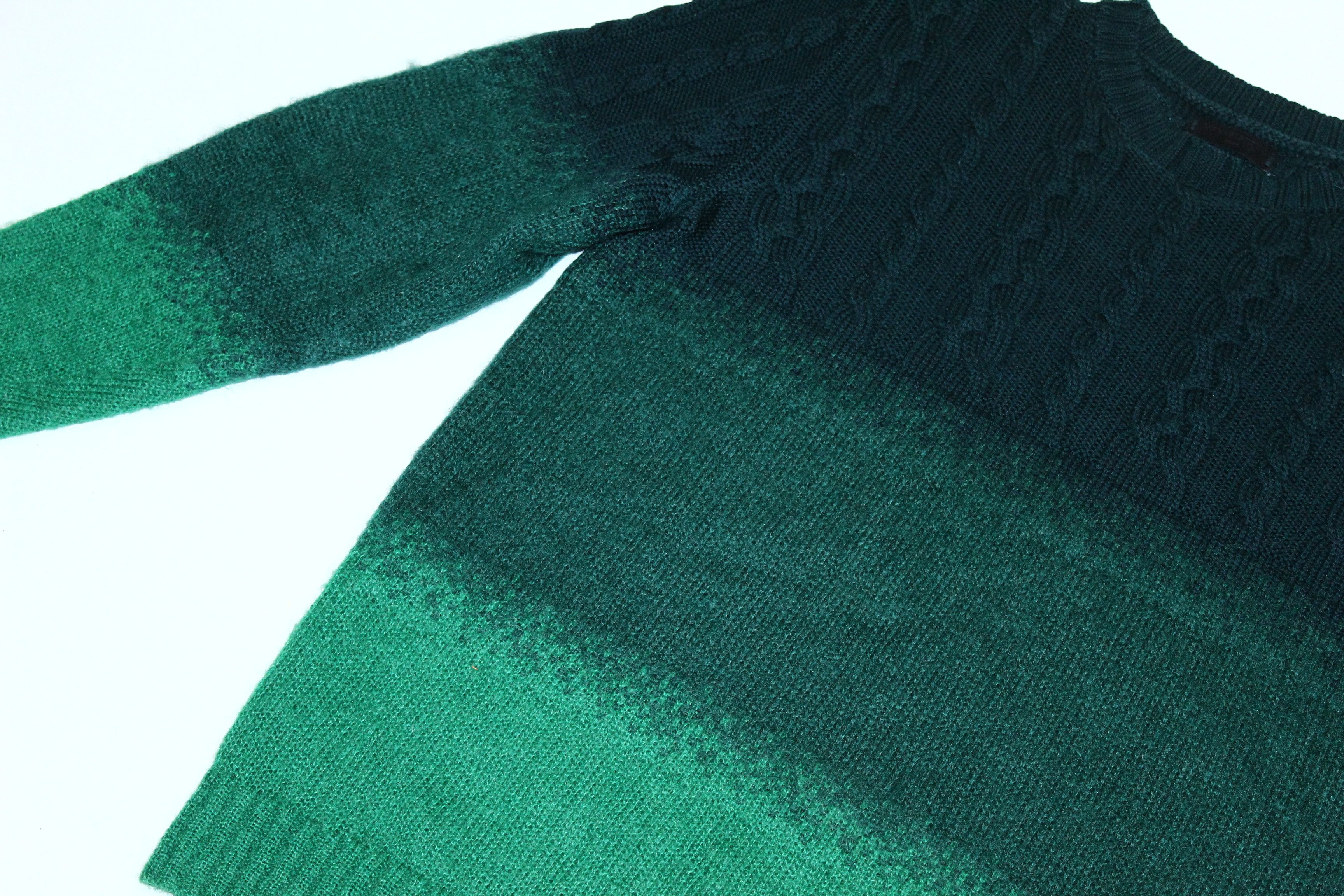 Costume National CoSTUME NATIONAL HOMME Mohair Gradient Crew Sweater Size US M / EU 48-50 / 2 - 5 Thumbnail