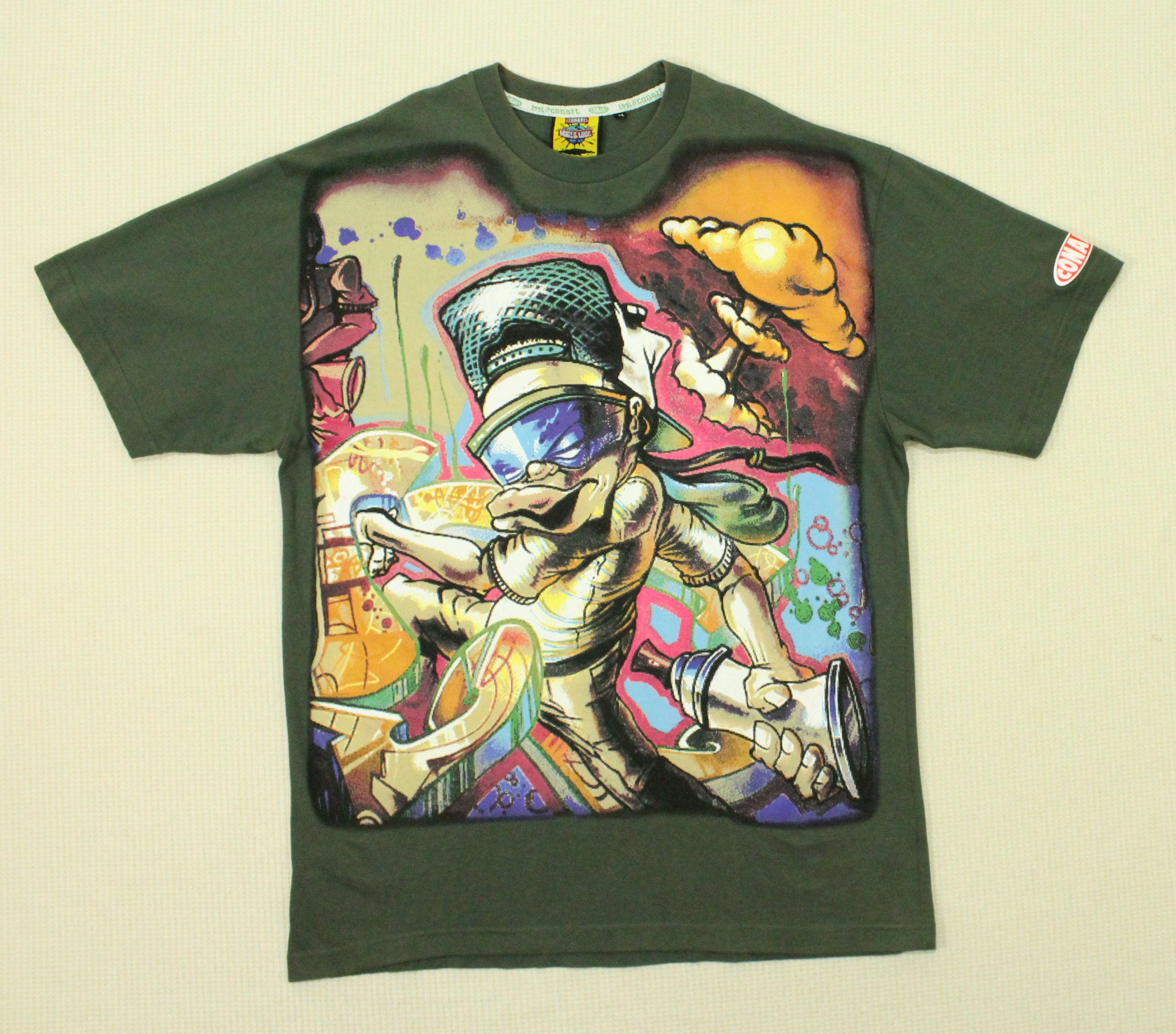 Vintage Vintage CONART T Shirt Graffiti Art Big Print Street Size US M / EU 48-50 / 2 - 4 Thumbnail