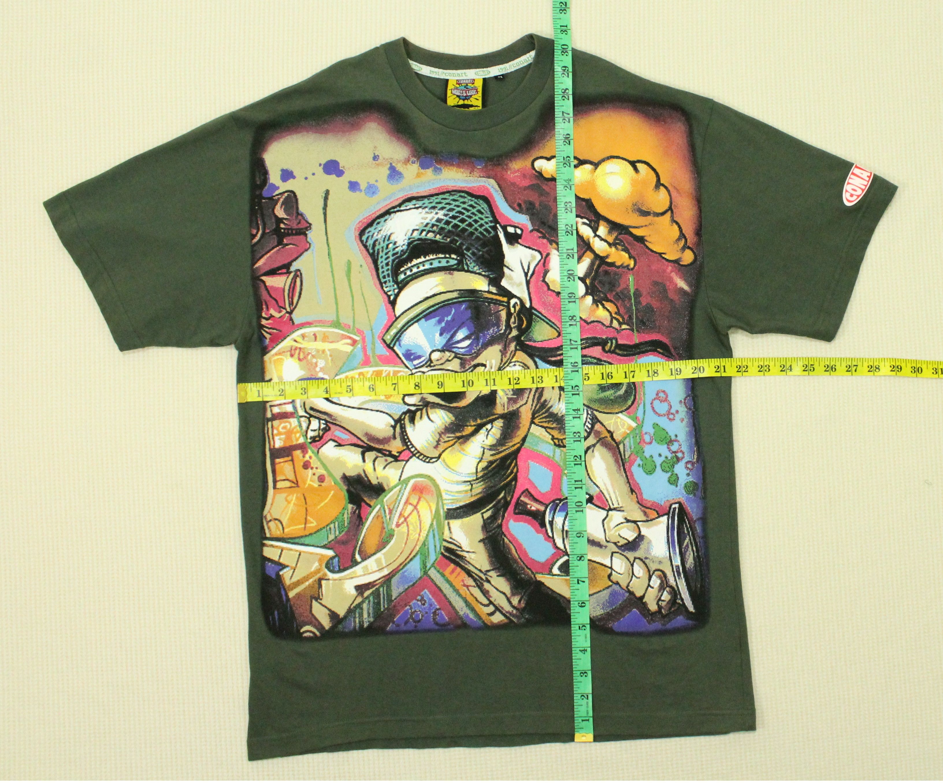 Vintage Vintage CONART T Shirt Graffiti Art Big Print Street Size US M / EU 48-50 / 2 - 12 Thumbnail