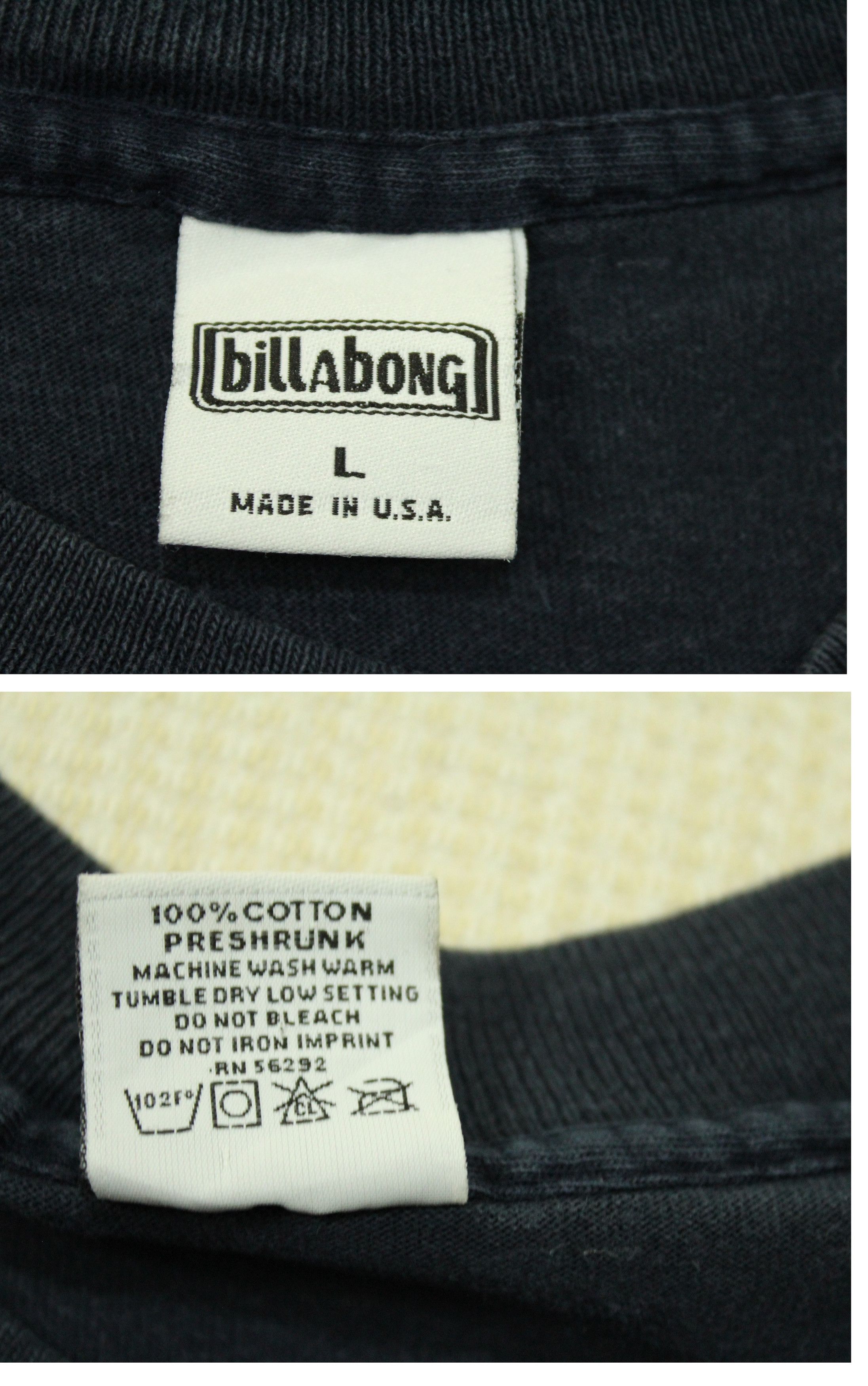 Billabong Vintage BILLABONG T Shirt Dragon Surf Style Long Sleeve Size US L / EU 52-54 / 3 - 12 Thumbnail