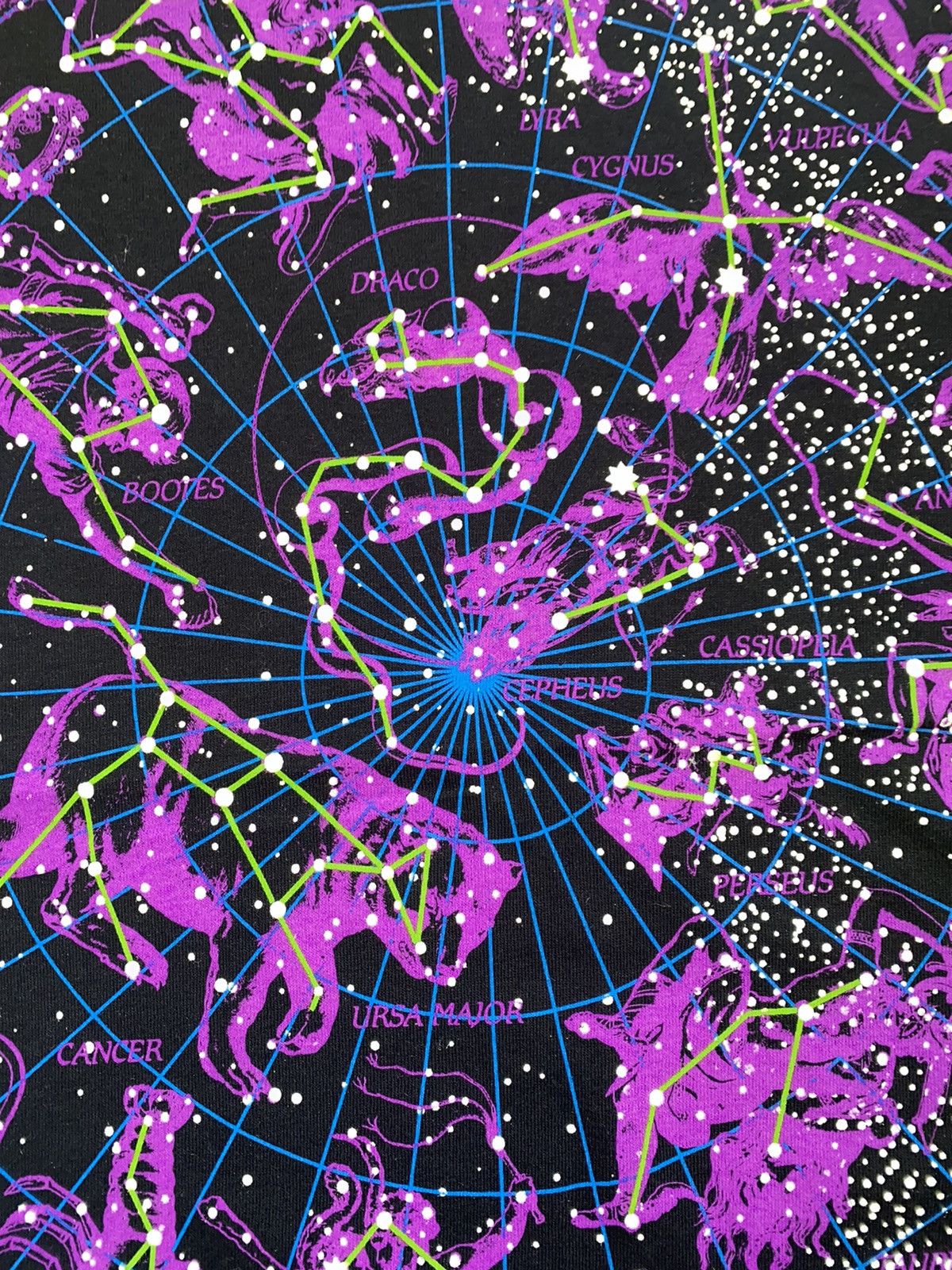 Liquid Blue × Purple × Vintage Constellation Zodiac 1993 Glow in Dark Supreme Carhartt Size US XL / EU 56 / 4 - 6 Thumbnail