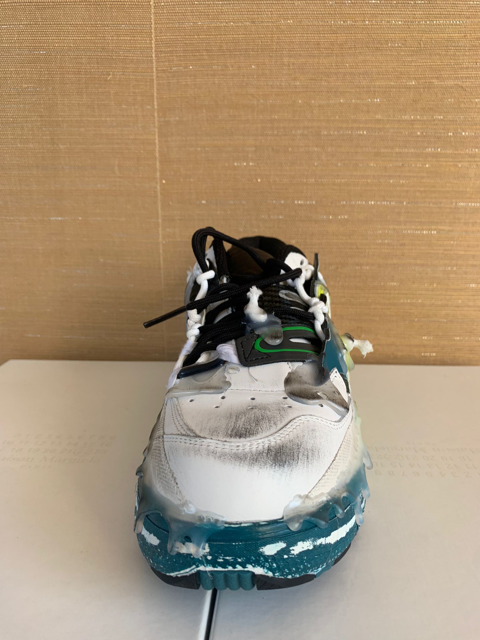 Maison Margiela Fusion Sneakers in Green & Yellow Size US 8 / EU 41 - 3 Thumbnail