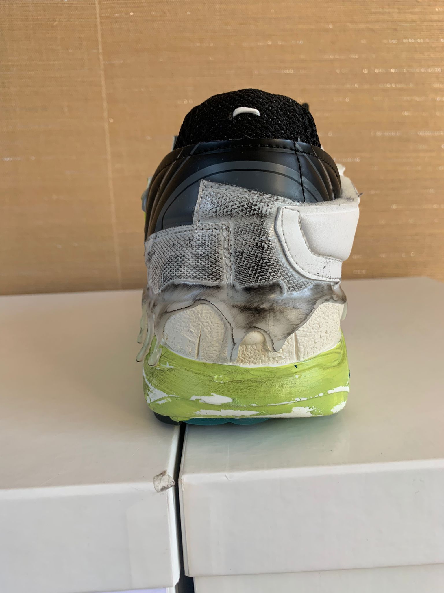 Maison Margiela Fusion Sneakers in Green & Yellow Size US 8 / EU 41 - 9 Thumbnail