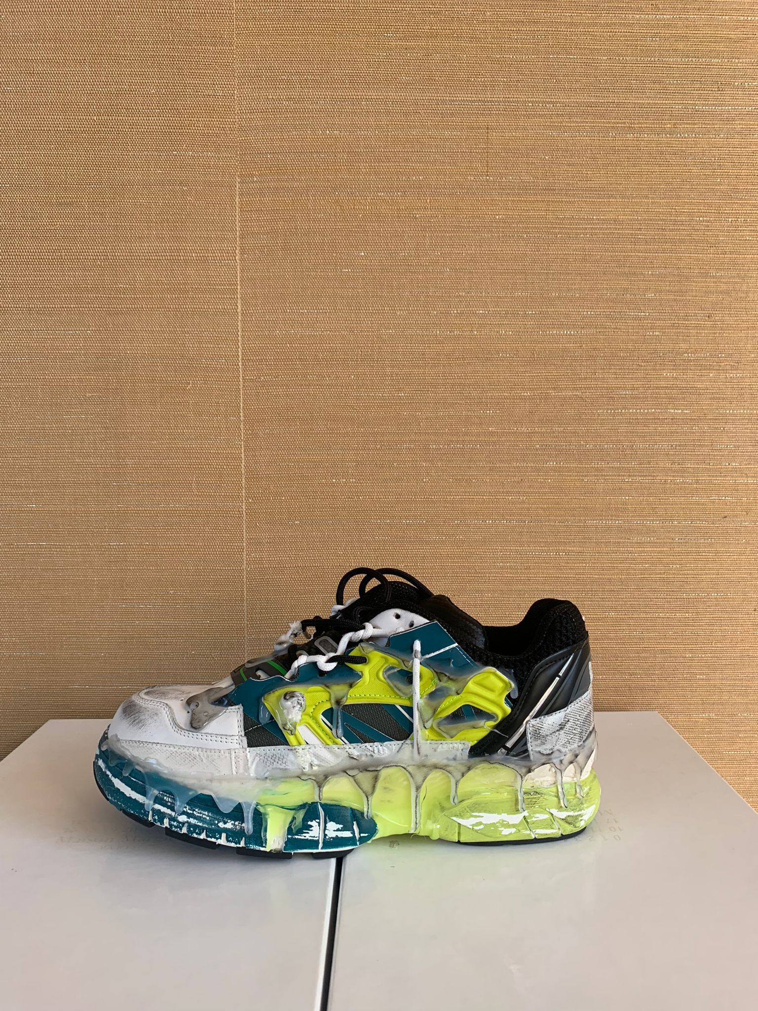 Maison Margiela Fusion Sneakers in Green & Yellow Size US 8 / EU 41 - 6 Thumbnail