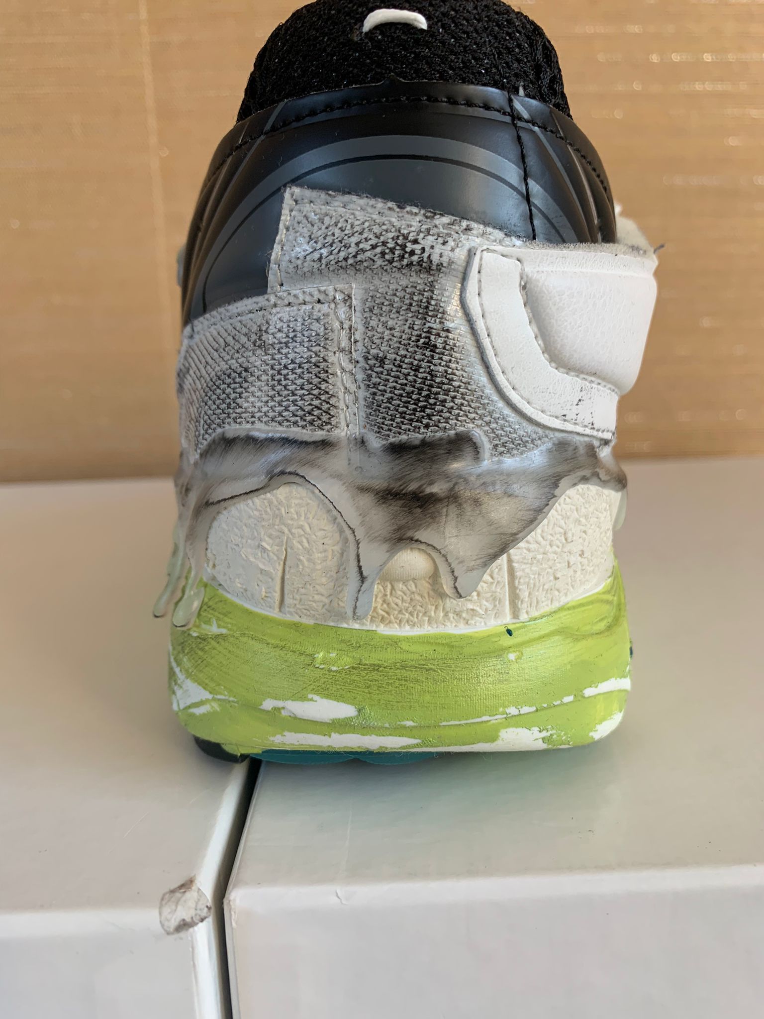 Maison Margiela Fusion Sneakers in Green & Yellow Size US 8 / EU 41 - 11 Thumbnail