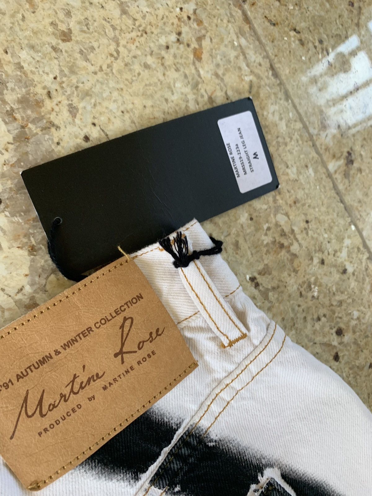 Martine Rose Straight Leg Denim Size US 32 / EU 48 - 19 Thumbnail