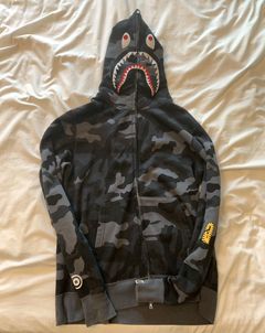 Gently USED BAPE Tiger Purple Camo Full Zip Hoodie Men's XXL