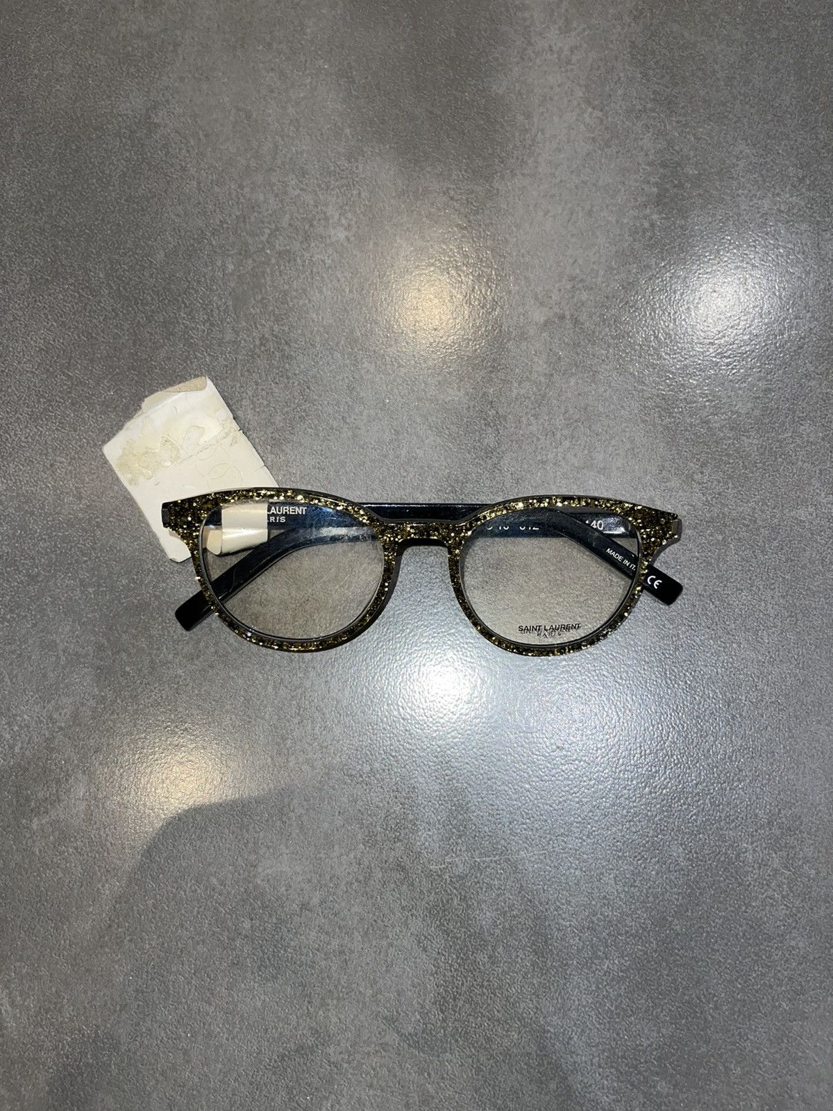Saint Laurent Paris Saint Laurent CLASSIC 10 Gold Glasses Size ONE SIZE - 5 Thumbnail