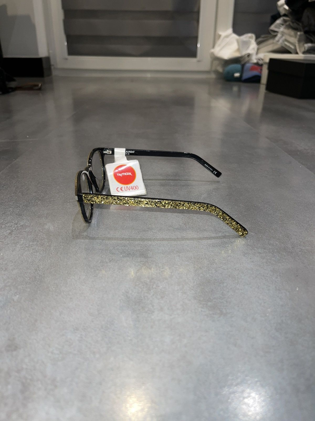 Saint Laurent Paris Saint Laurent CLASSIC 10 Gold Glasses Size ONE SIZE - 7 Thumbnail