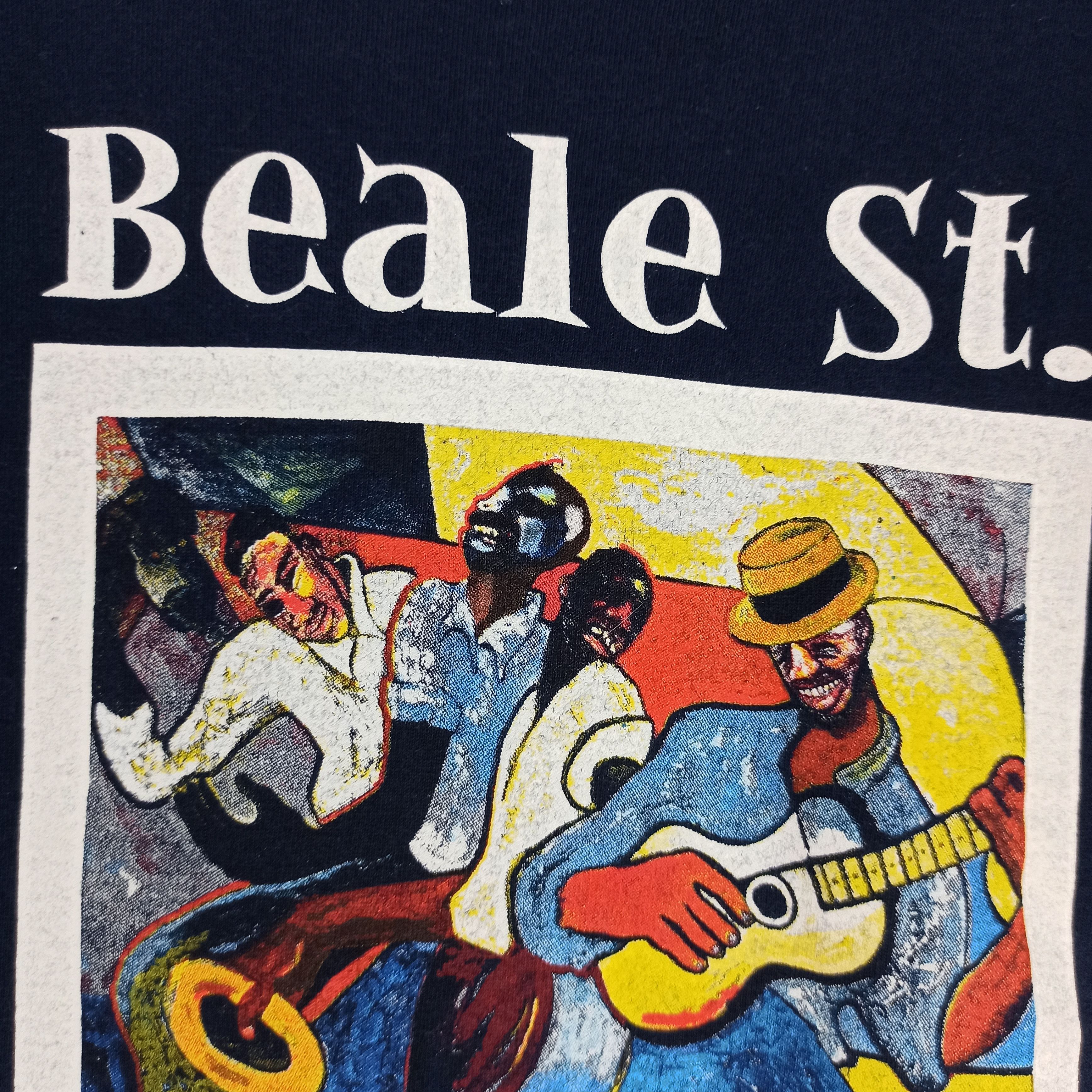 Gildan Rare Beale St.Memphis Music Blues Series Tshirt Size US S / EU 44-46 / 1 - 3 Thumbnail