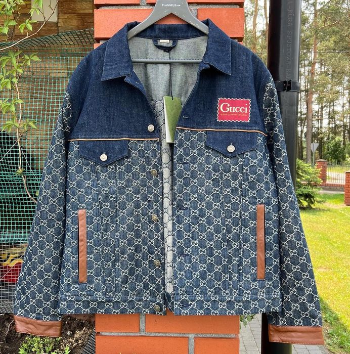 Gucci Washed Organic Denim Jacket