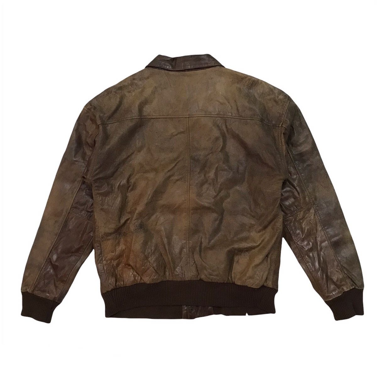 Leather Otello Pelle Leather Jacket Normandy Invasion Size US L / EU 52-54 / 3 - 2 Thumbnail