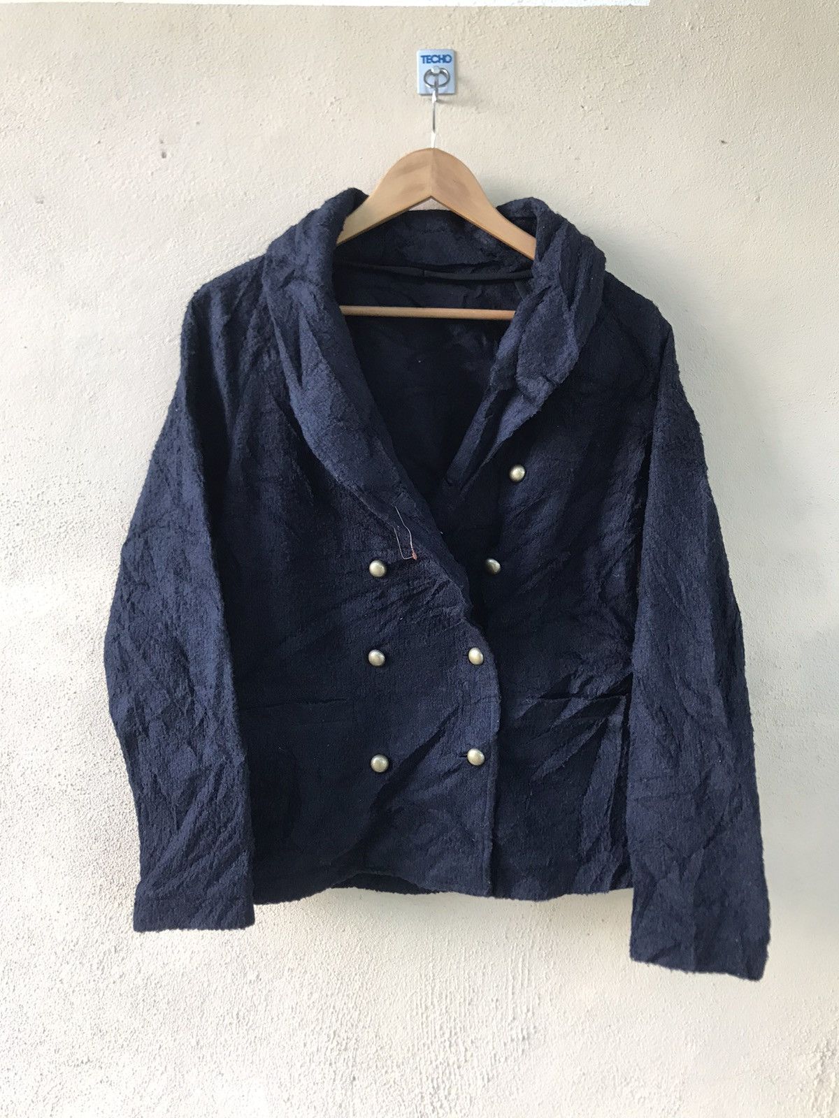 Beams Plus × Japanese Brand Vintage Beams Double Breasted button fleece cardigan jacket Size US S / EU 44-46 / 1 - 1 Thumbnail