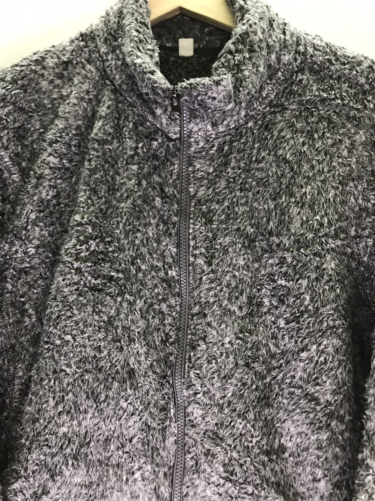 Japanese Brand × Uniqlo JapaneseBrand Uniqlo Fleece Zip Up Jacket Size US L / EU 52-54 / 3 - 3 Thumbnail