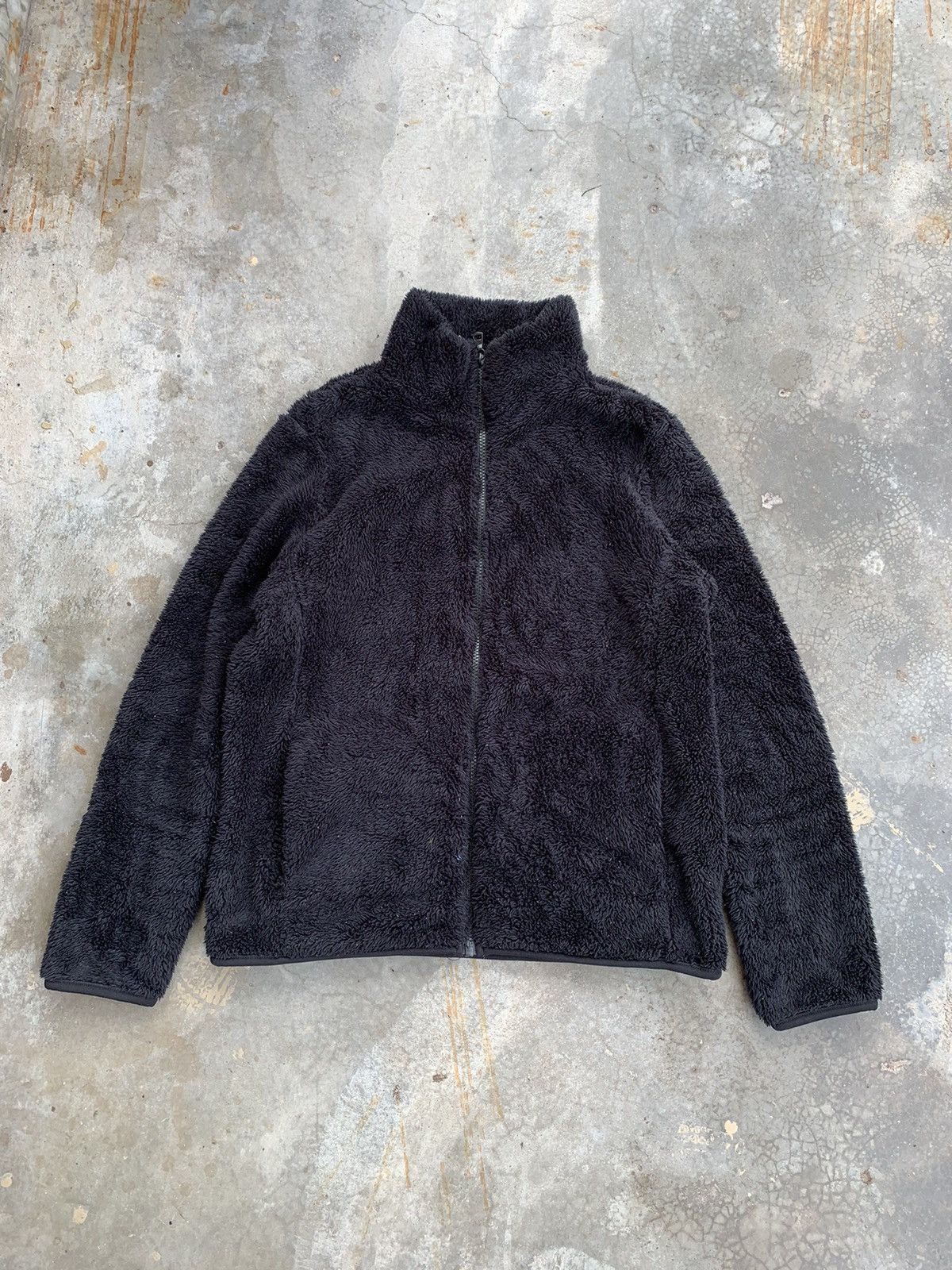 Japanese Brand × Uniqlo JapaneseBrand Uniqlo Hairy Fleece Jacket Size US M / EU 48-50 / 2 - 1 Thumbnail
