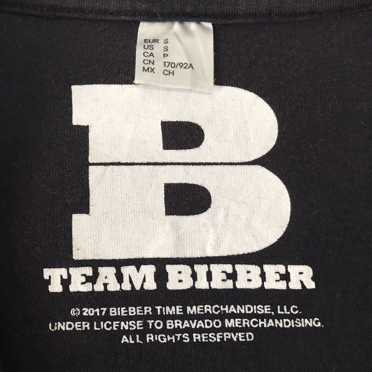 Justin Bieber Justin Bieber Big Printed Tee Size US S / EU 44-46 / 1 - 9 Thumbnail