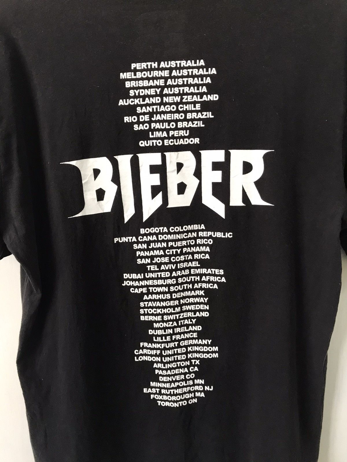 Justin Bieber Justin Bieber Big Printed Tee Size US S / EU 44-46 / 1 - 5 Thumbnail