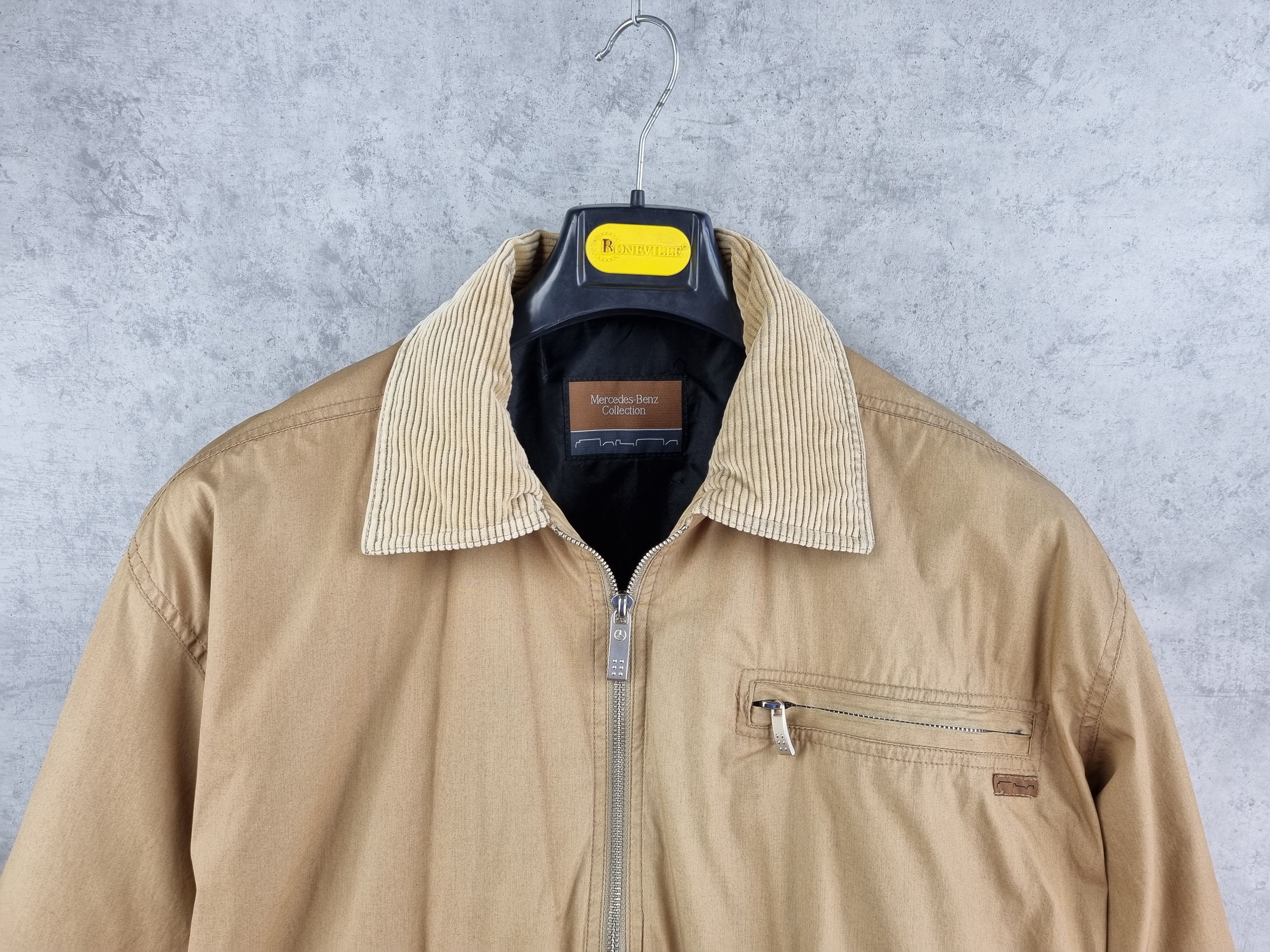 Formula 1 × Mercedes-Benz Rare 90s Mercedes Benz Bomber Jacket Corduroy Collar Size US S / EU 44-46 / 1 - 2 Thumbnail
