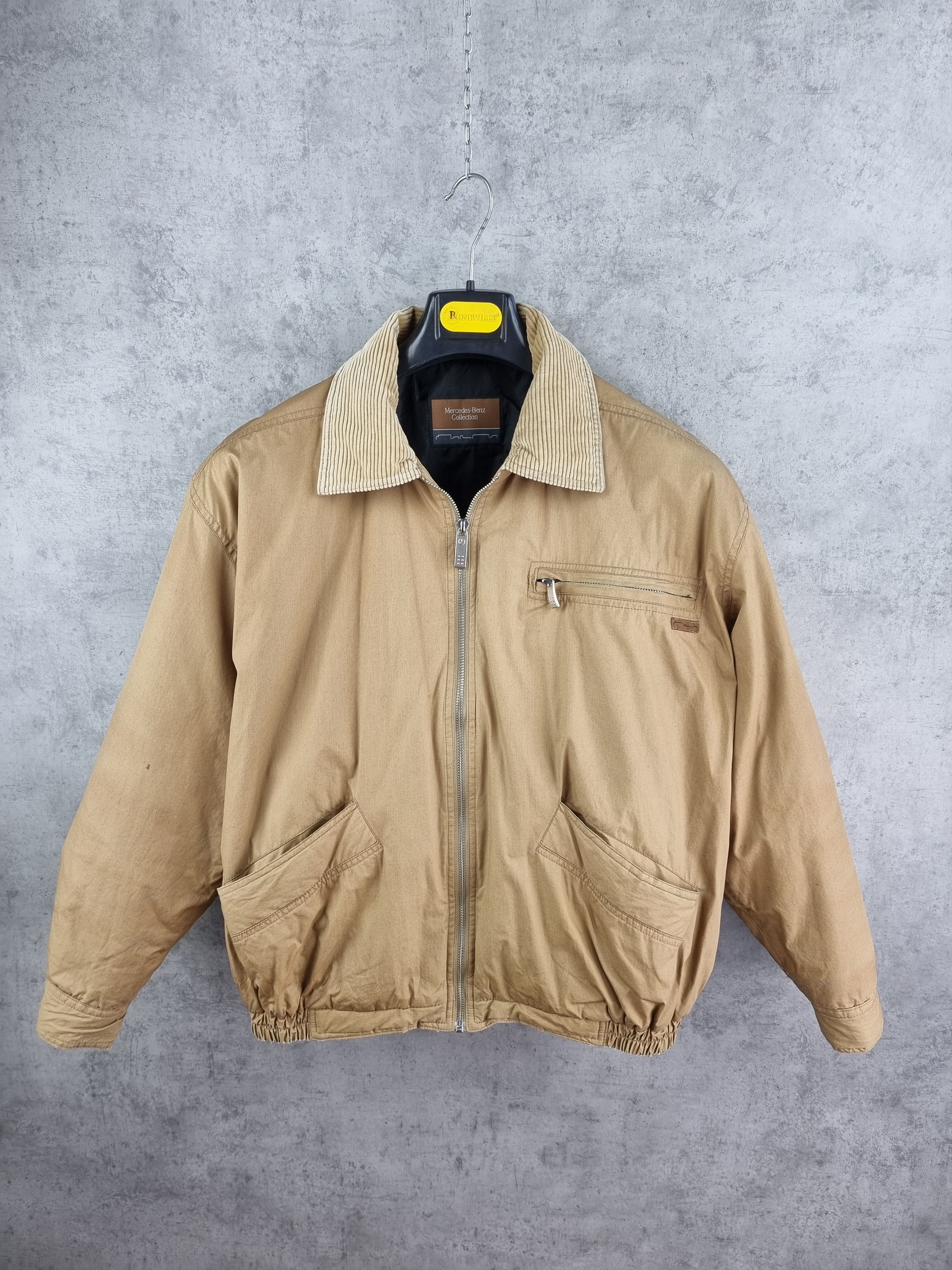 Formula 1 × Mercedes-Benz Rare 90s Mercedes Benz Bomber Jacket Corduroy Collar Size US S / EU 44-46 / 1 - 4 Thumbnail