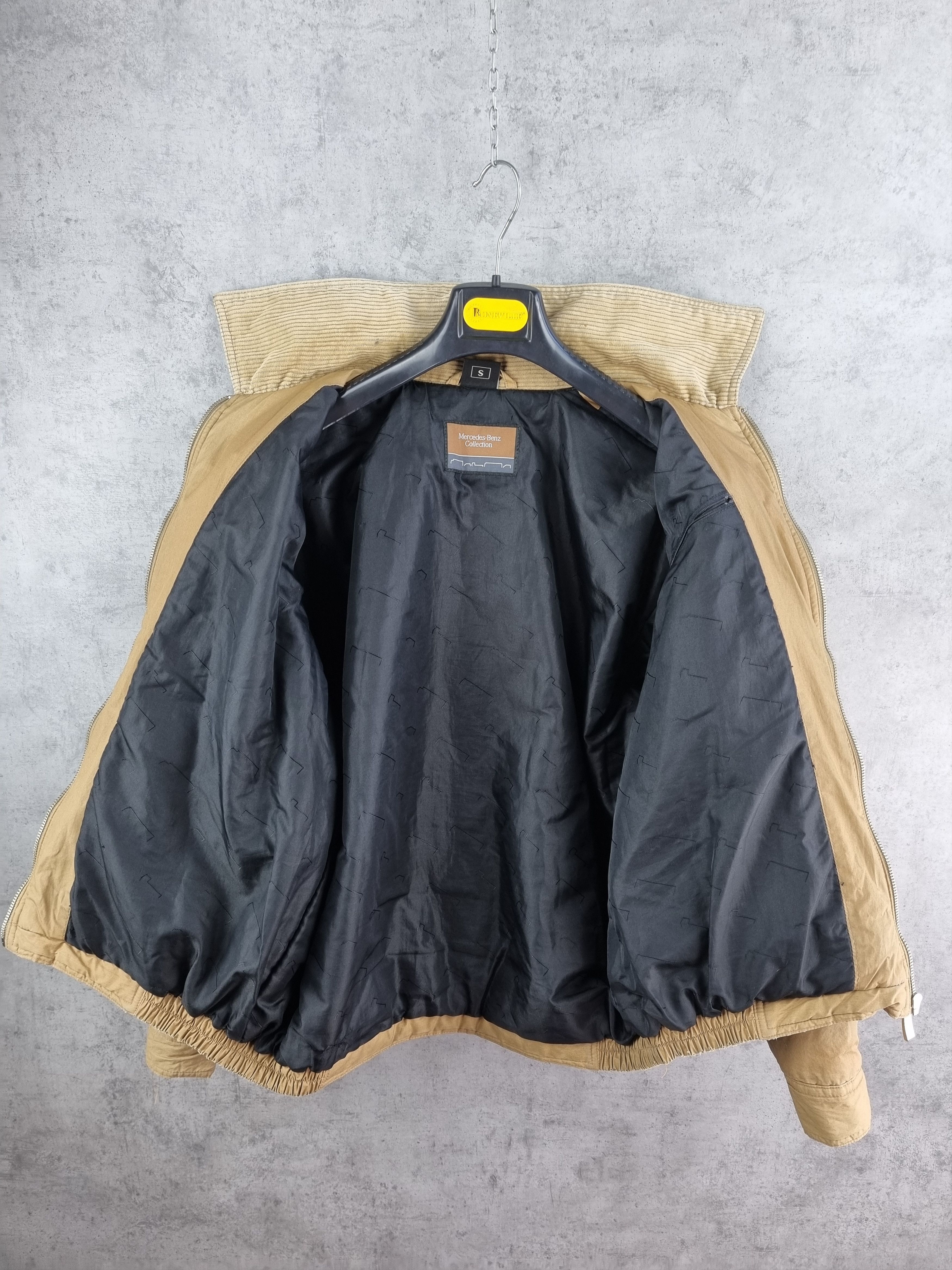 Formula 1 × Mercedes-Benz Rare 90s Mercedes Benz Bomber Jacket Corduroy Collar Size US S / EU 44-46 / 1 - 6 Thumbnail