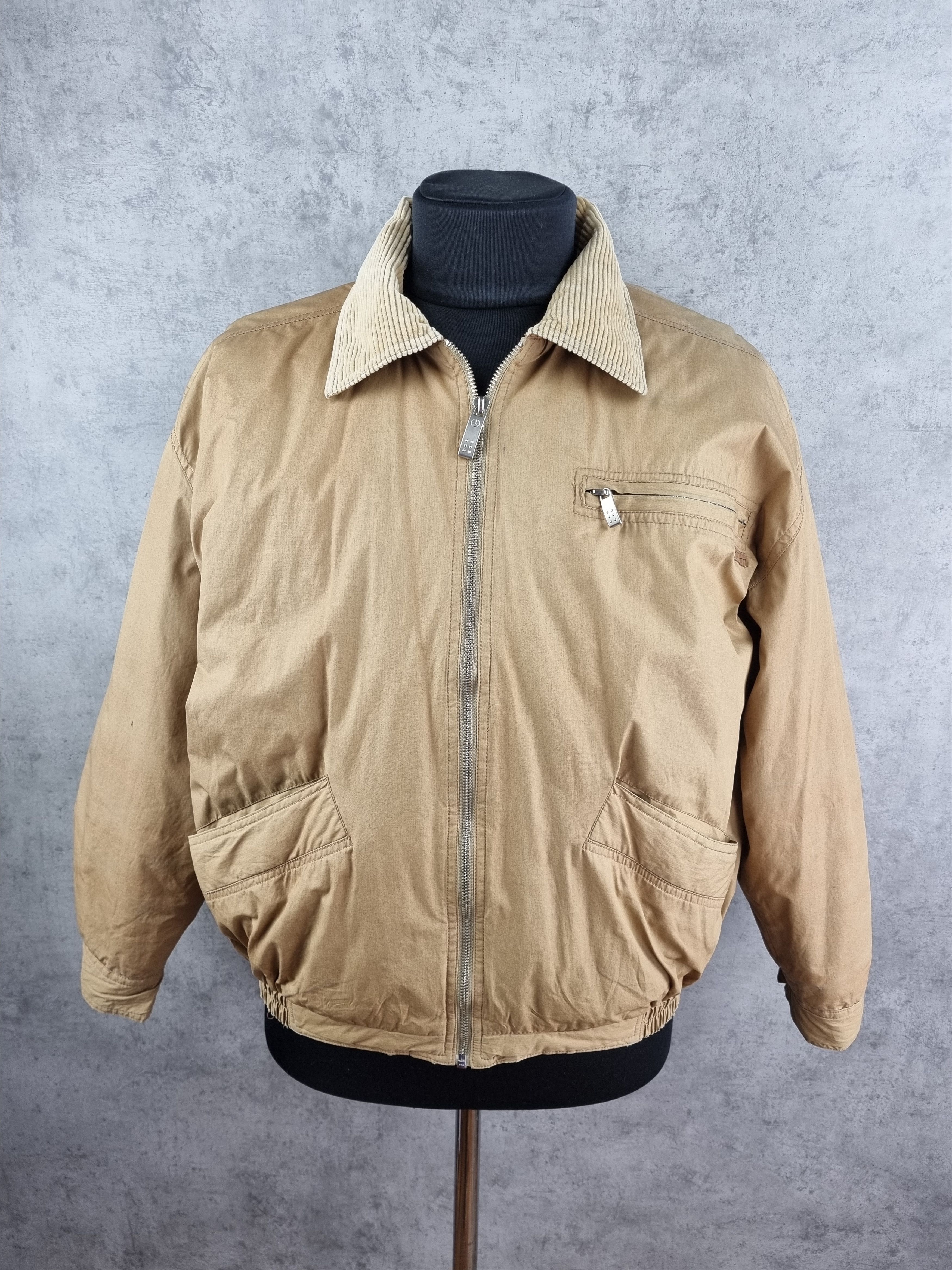 Formula 1 × Mercedes-Benz Rare 90s Mercedes Benz Bomber Jacket Corduroy Collar Size US S / EU 44-46 / 1 - 5 Thumbnail